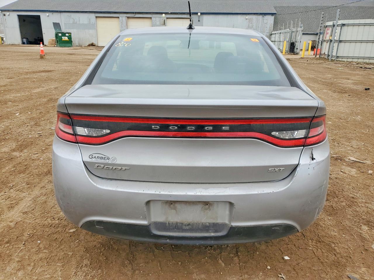 2015 Dodge Dart Sxt Серебряный vin: 1C3CDFBB6FD330234