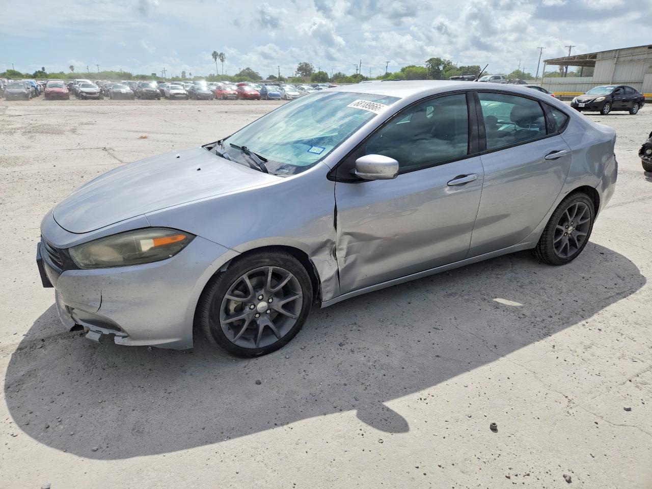 2015 Dodge Dart Sxt Silver vin: 1C3CDFBB6FD344988