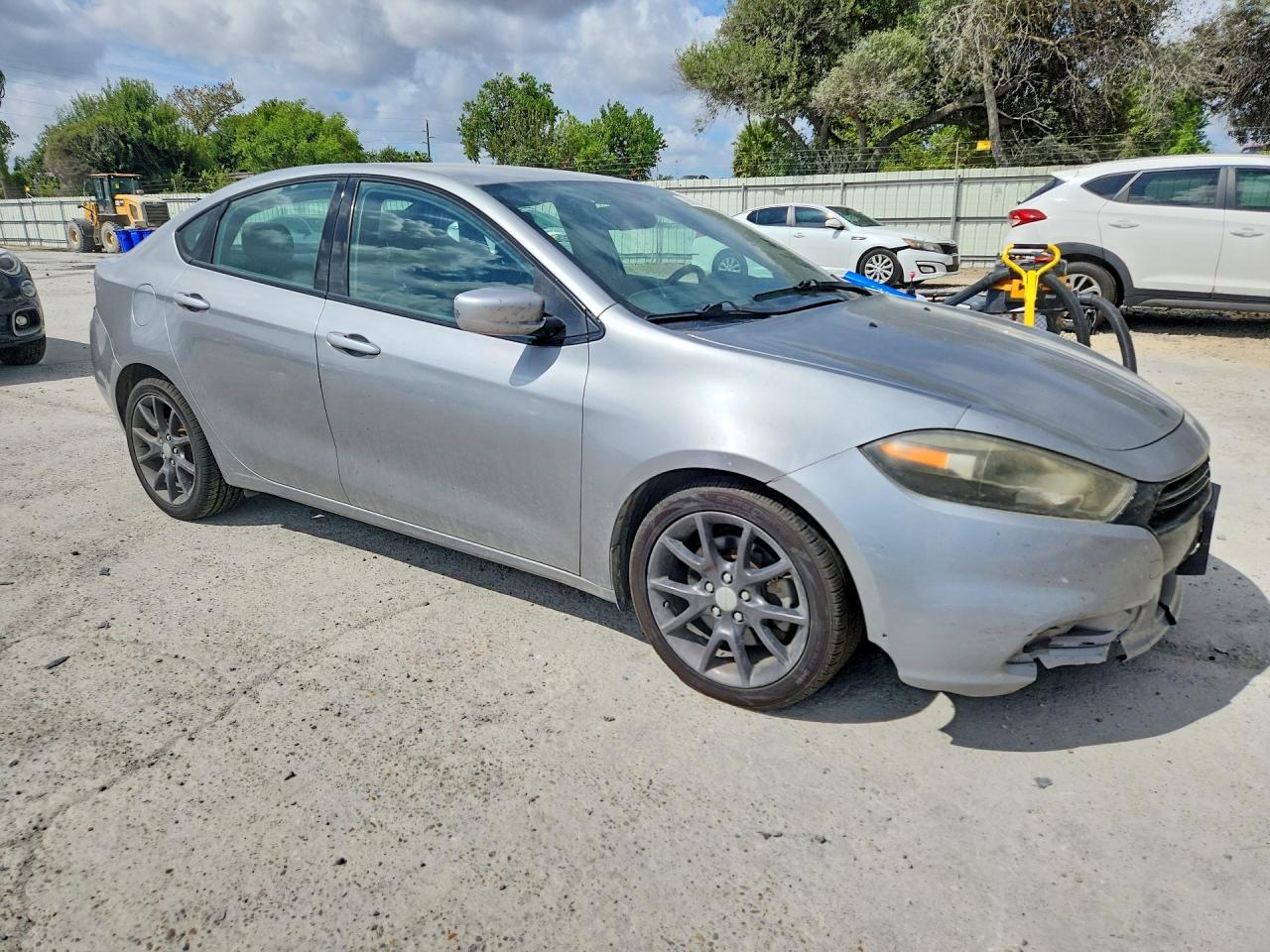 2015 Dodge Dart Sxt Silver vin: 1C3CDFBB6FD344988