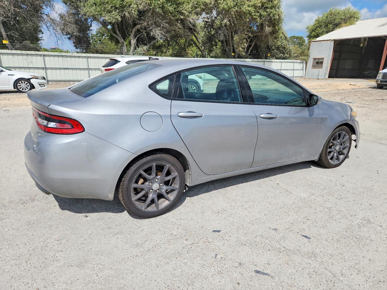 2015 Dodge Dart Sxt Silver vin: 1C3CDFBB6FD344988
