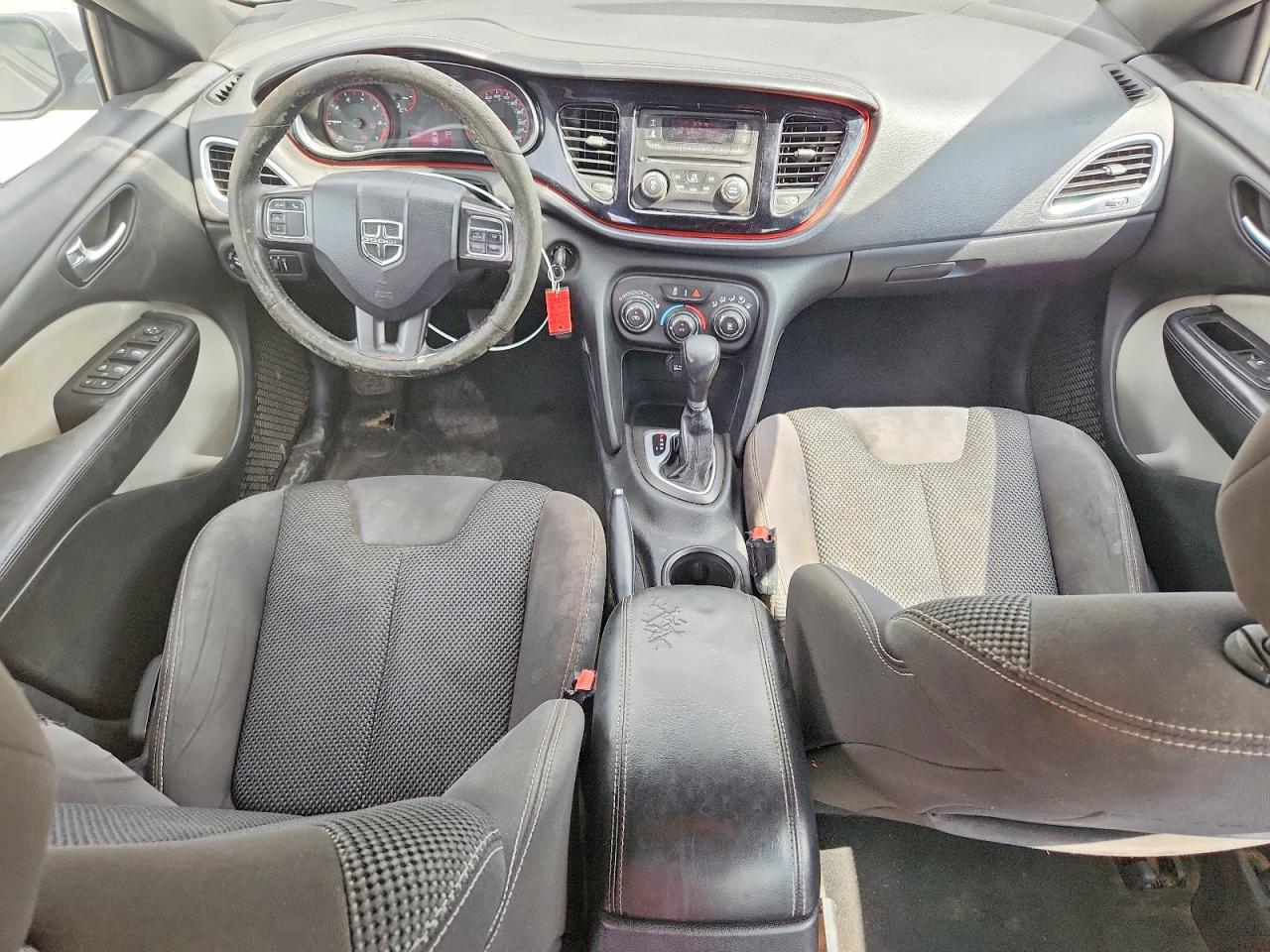 2015 Dodge Dart Sxt Silver vin: 1C3CDFBB6FD344988