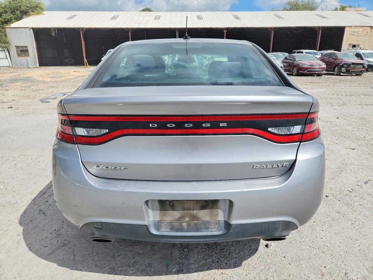 2015 Dodge Dart Sxt Silver vin: 1C3CDFBB6FD344988