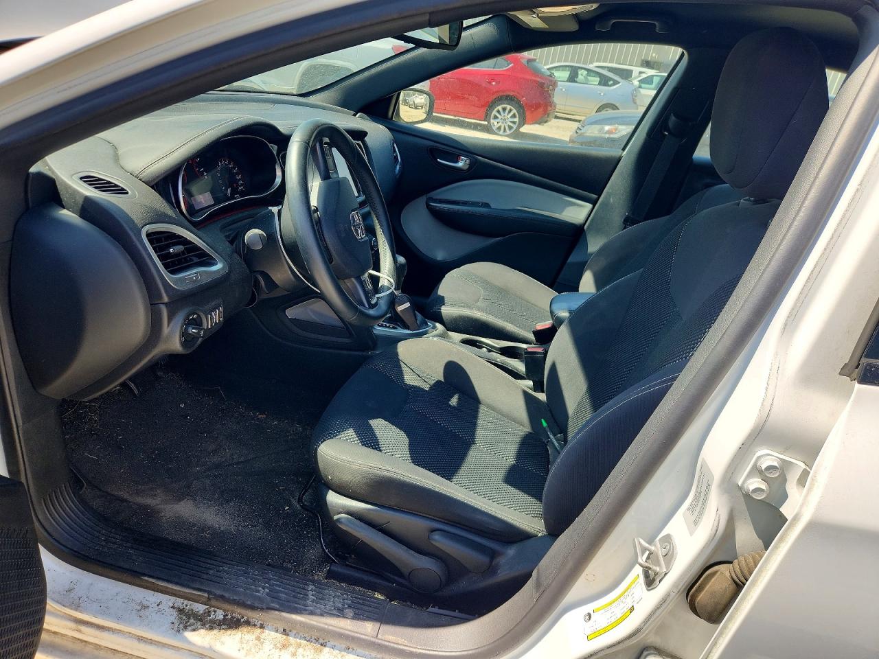 2015 Dodge Dart Sxt White vin: 1C3CDFBB6FD353089