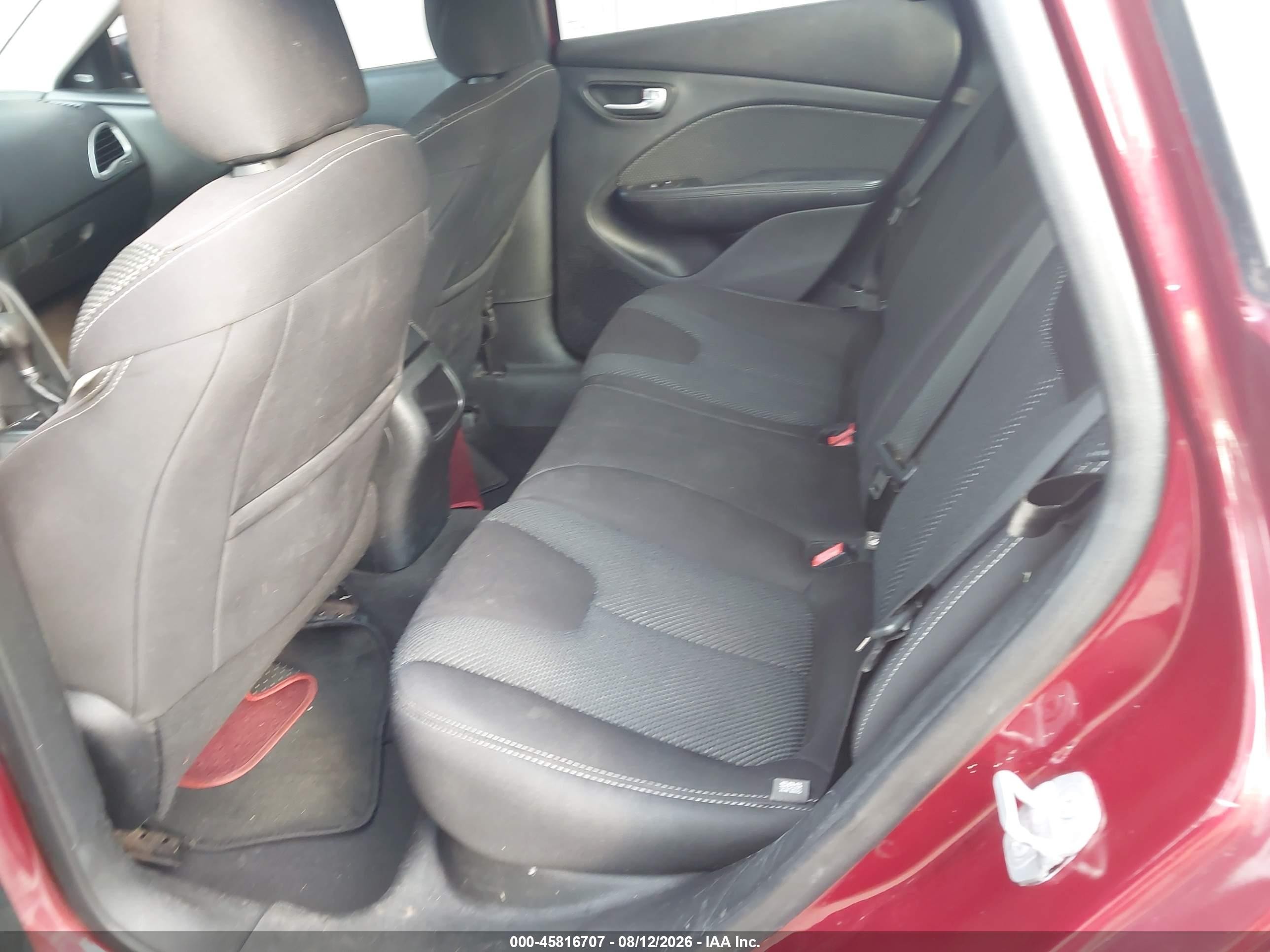 2015 Dodge Dart Sxt Red vin: 1C3CDFBB6FD368868