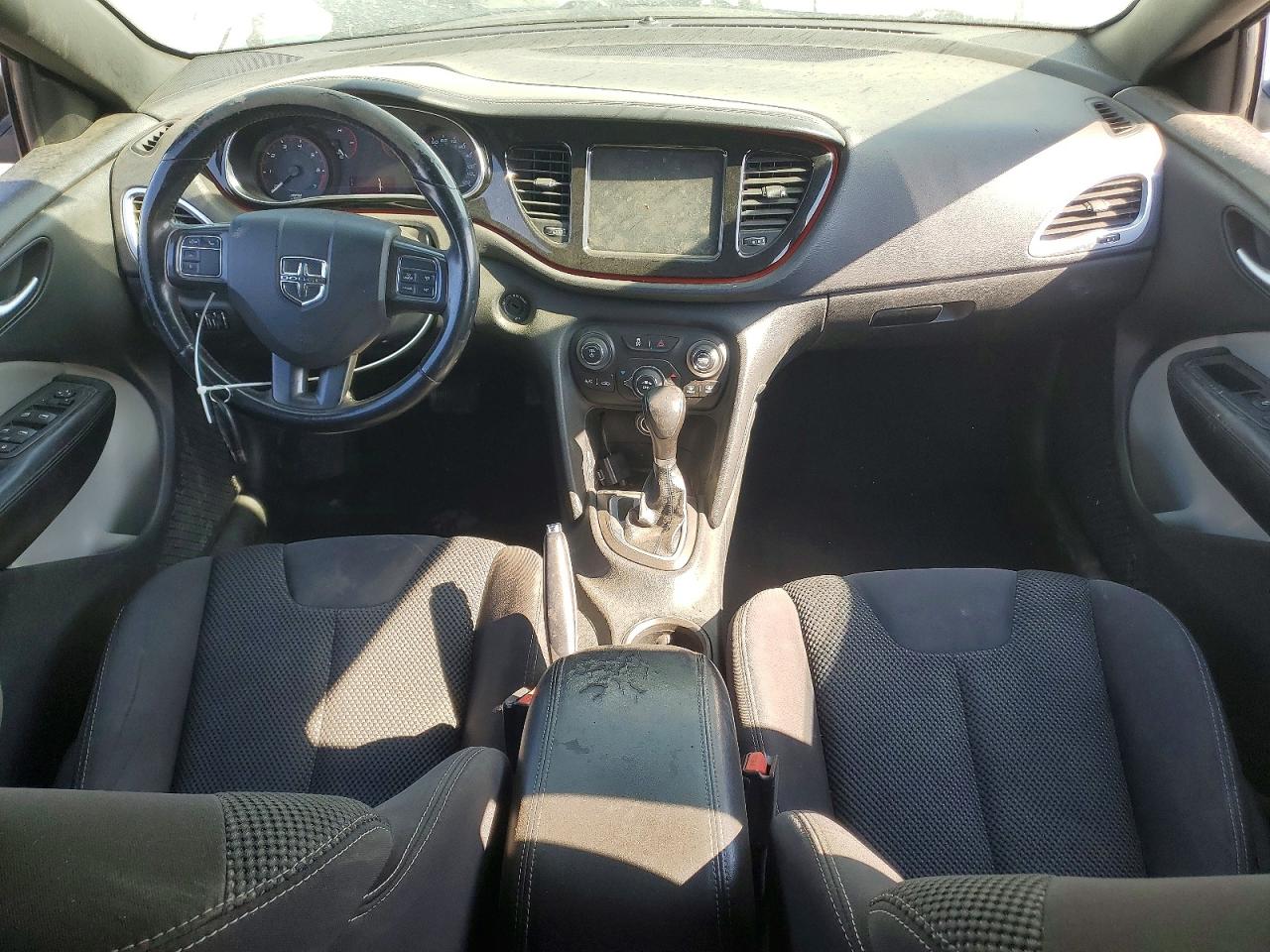 2015 Dodge Dart Sxt White vin: 1C3CDFBB6FD390613