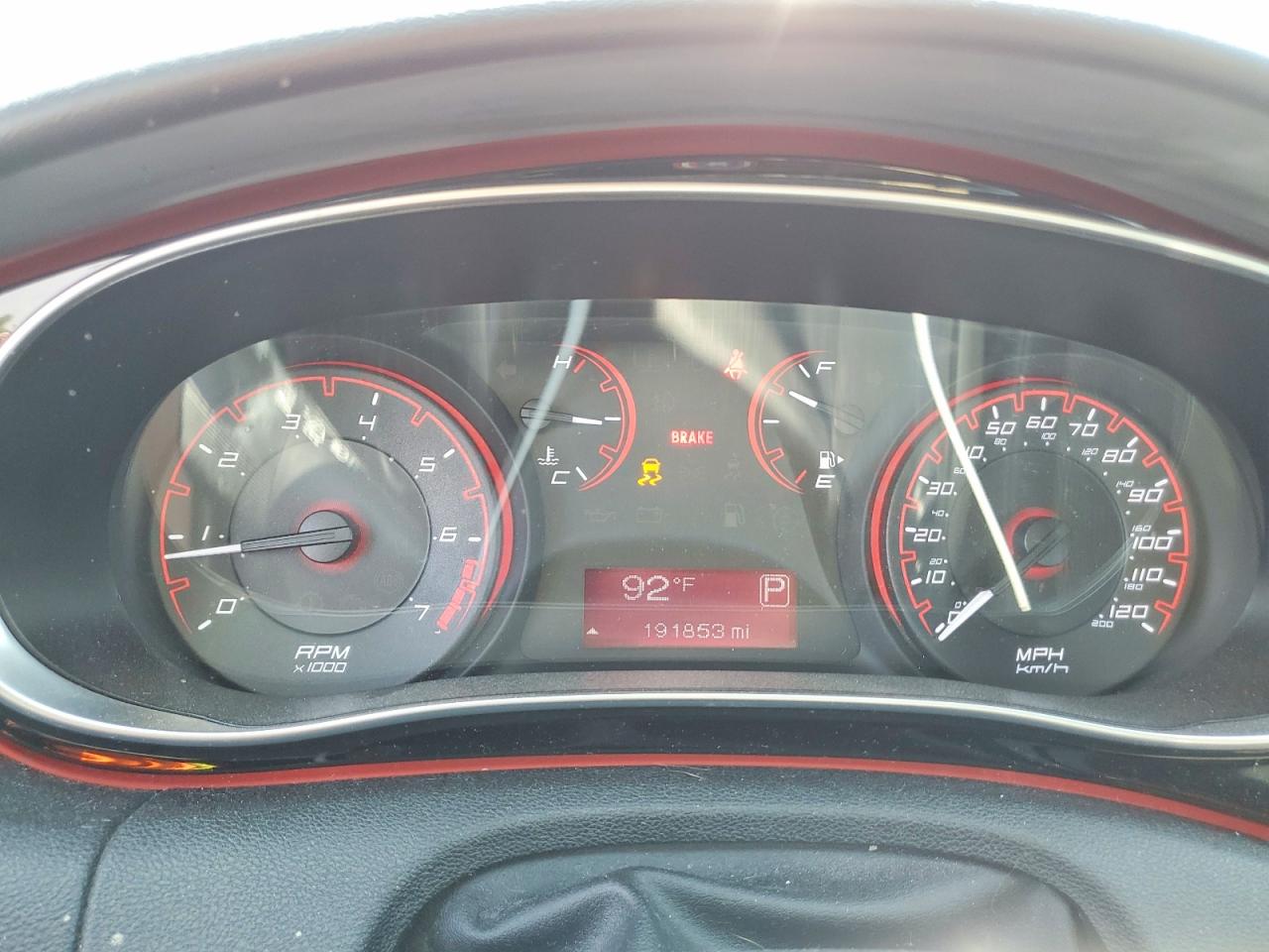 2015 Dodge Dart Sxt Orange vin: 1C3CDFBB6FD390787