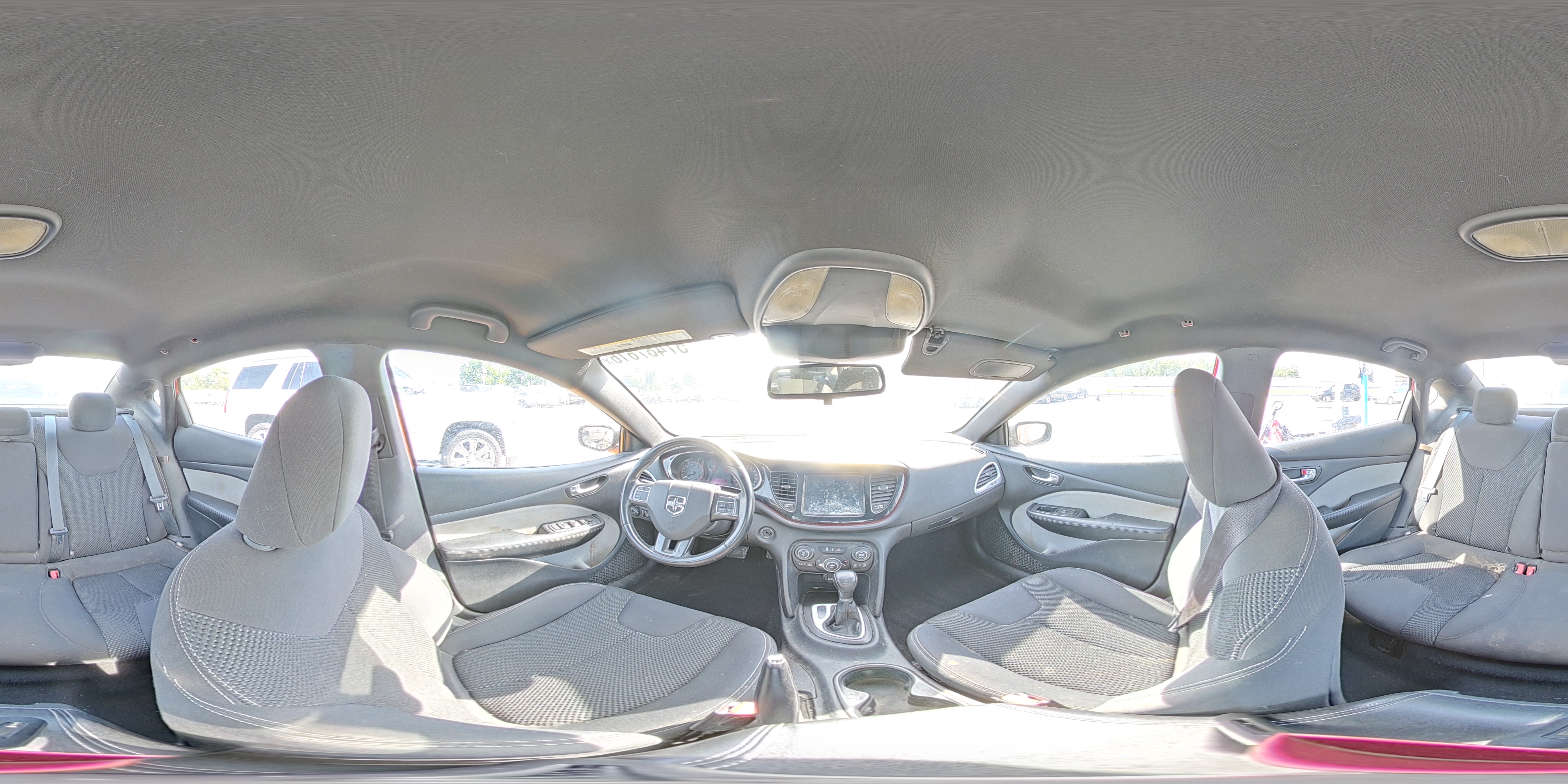 2015 Dodge Dart Sxt Red vin: 1C3CDFBB6FD421875