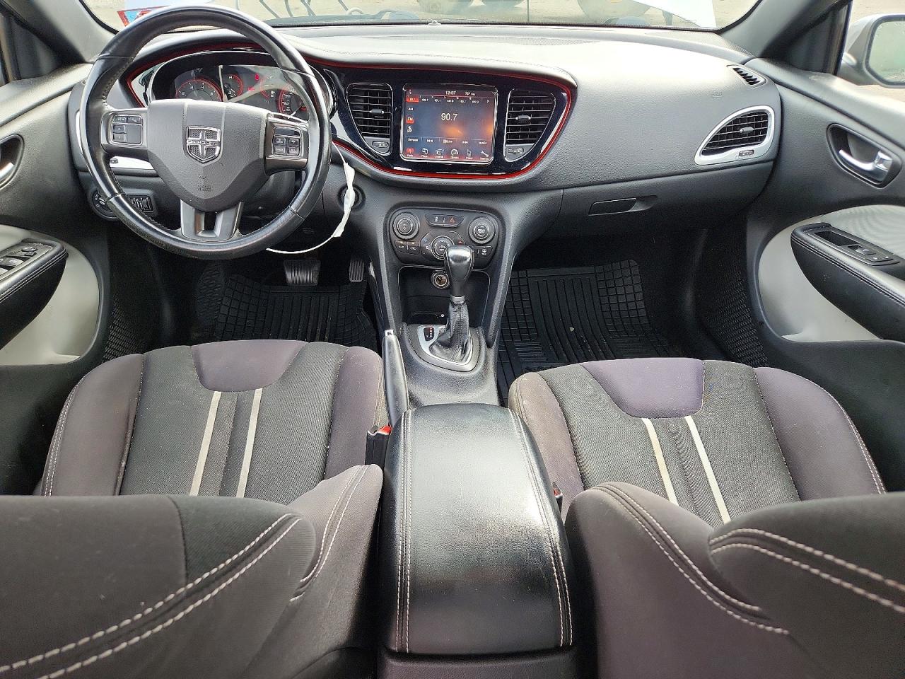 2014 Dodge Dart Sxt Silver vin: 1C3CDFBB7ED698792