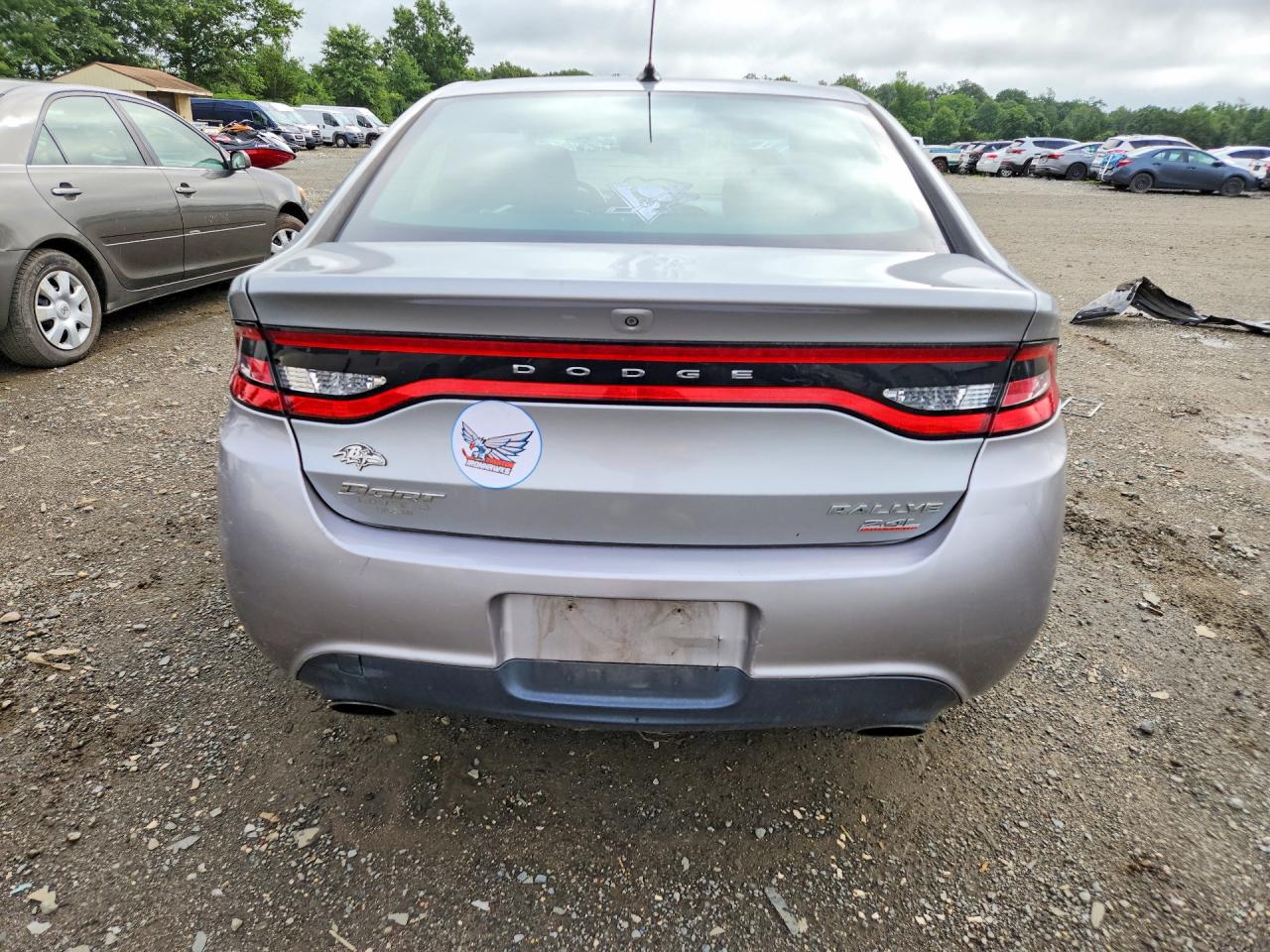 2014 Dodge Dart Sxt Silver vin: 1C3CDFBB7ED698792