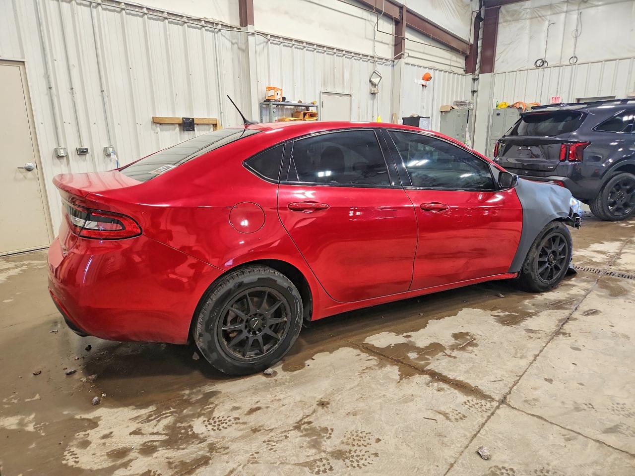 2014 Dodge Dart Sxt Red vin: 1C3CDFBB7ED851574