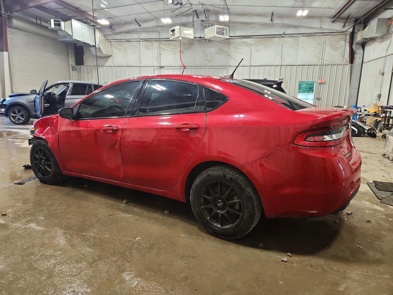 2014 Dodge Dart Sxt Red vin: 1C3CDFBB7ED851574