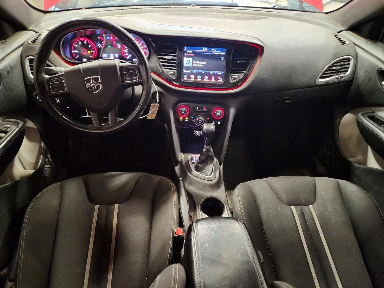 2014 Dodge Dart Sxt Red vin: 1C3CDFBB7ED851574