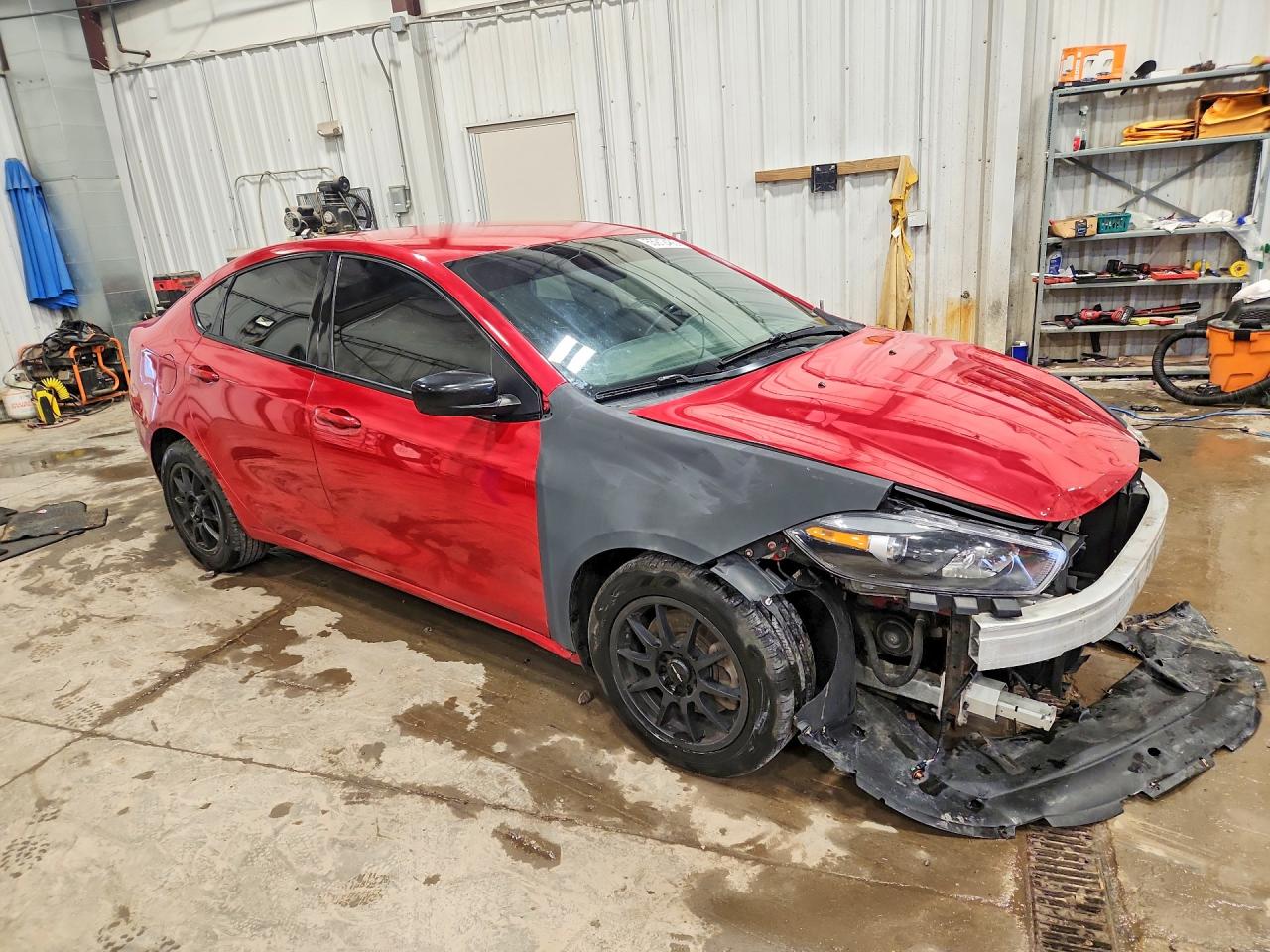 2014 Dodge Dart Sxt Red vin: 1C3CDFBB7ED851574