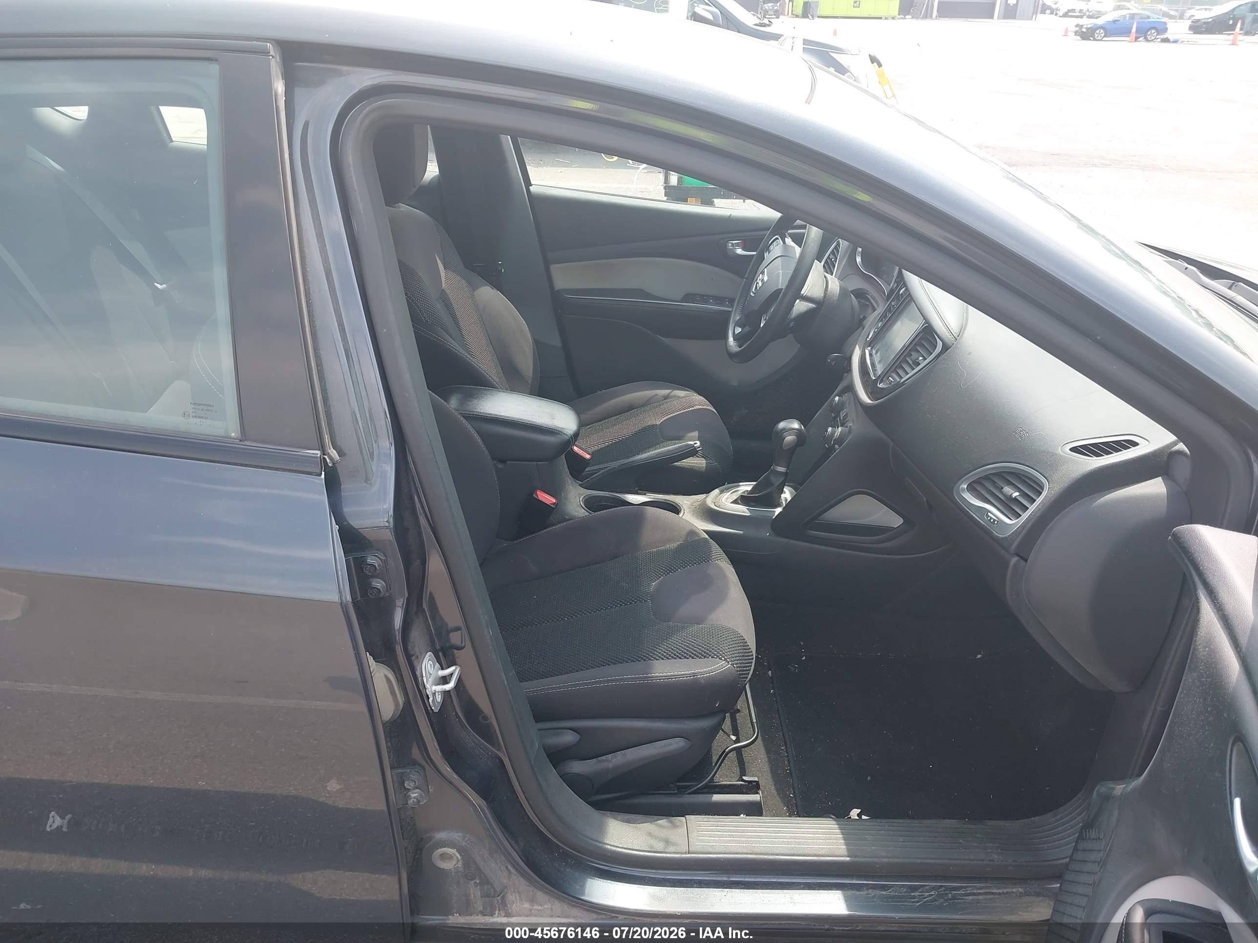 2014 Dodge Dart Sxt Blue vin: 1C3CDFBB7ED878015
