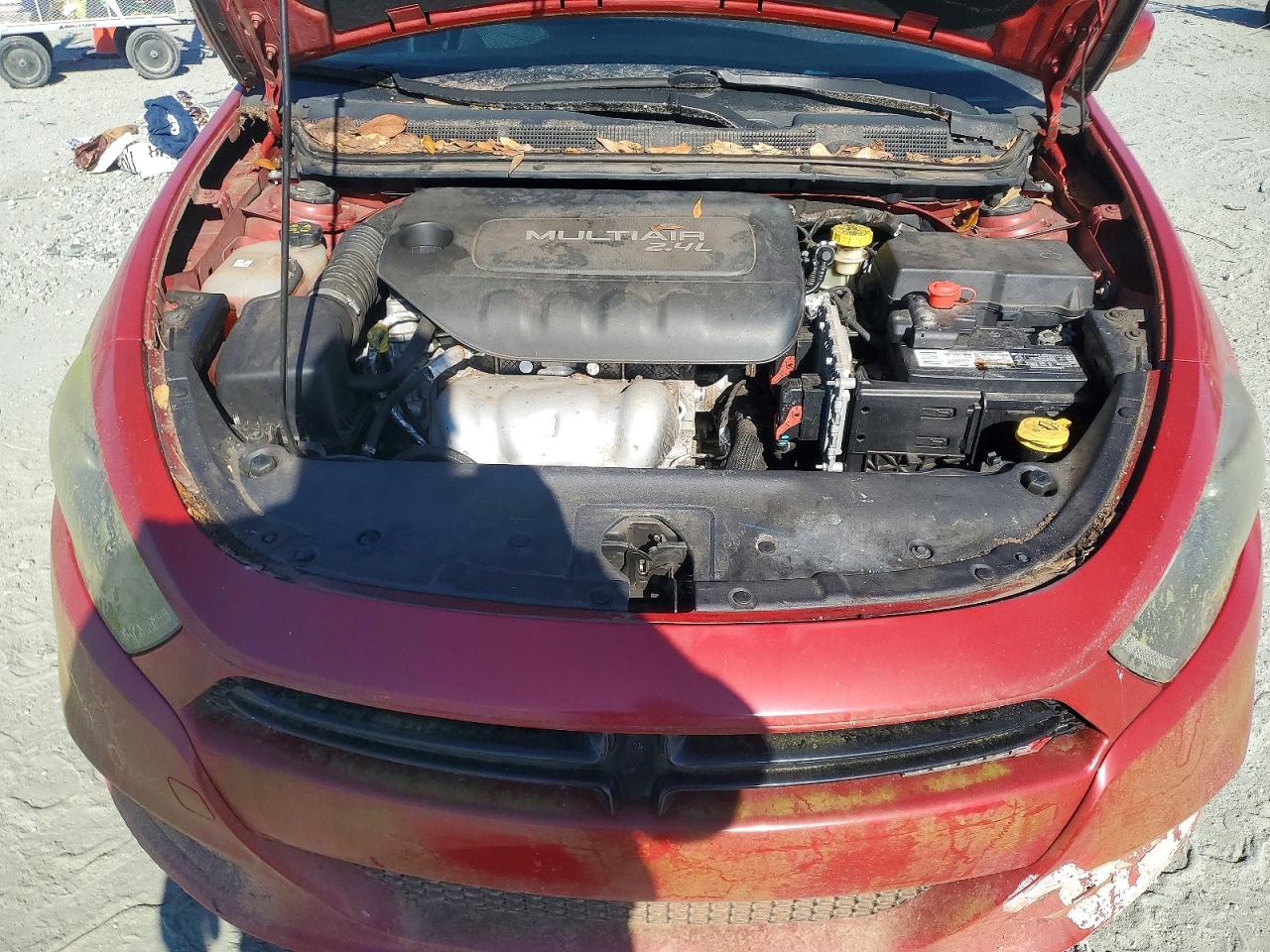 2014 Dodge Dart Sxt Red vin: 1C3CDFBB7ED903124