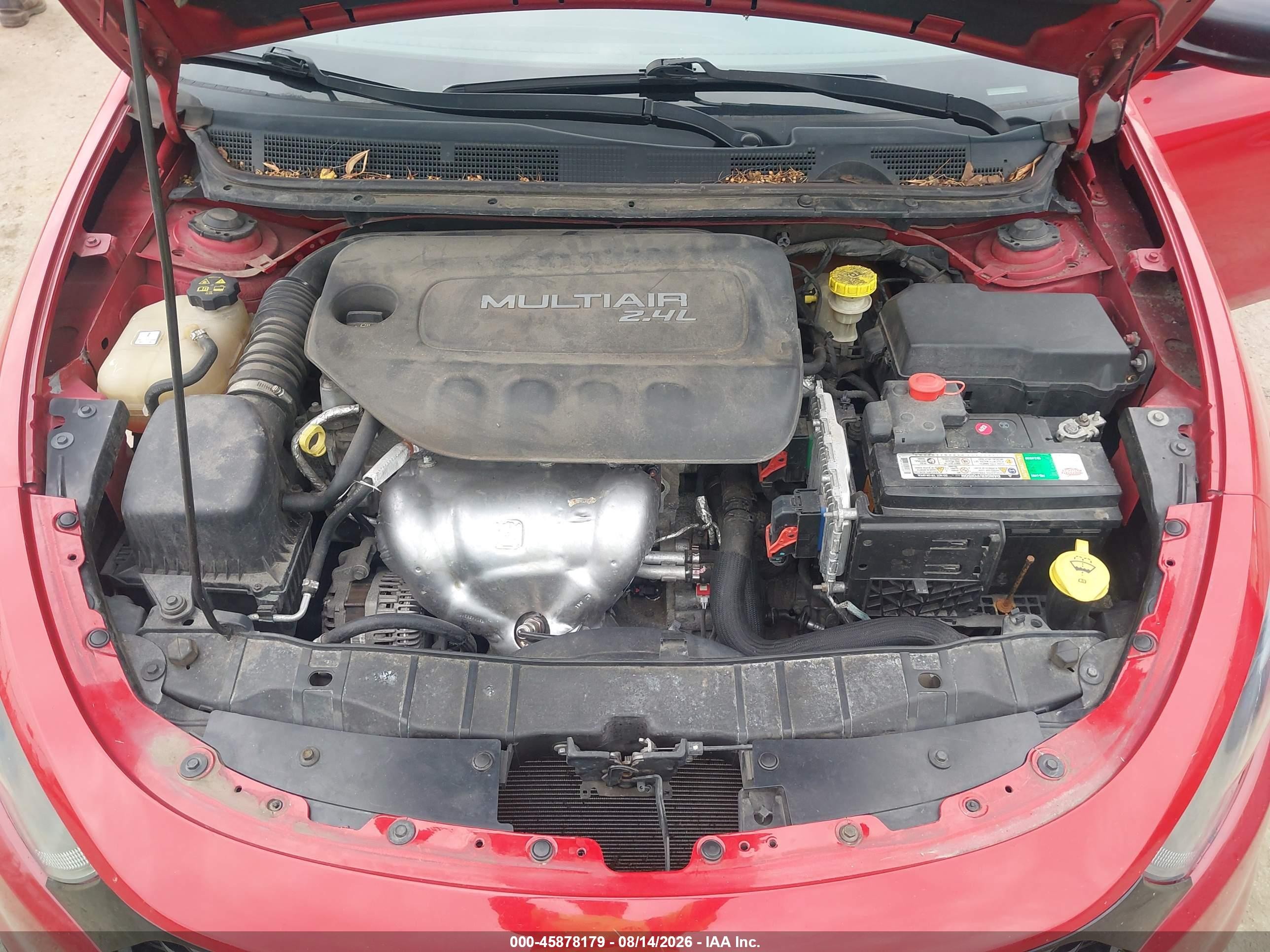 2014 Dodge Dart Sxt Red vin: 1C3CDFBB7ED919520