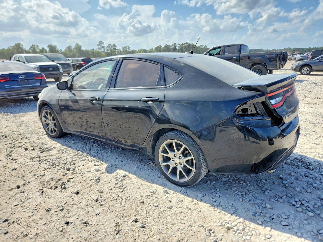 2015 Dodge Dart Sxt Black vin: 1C3CDFBB7FD119740