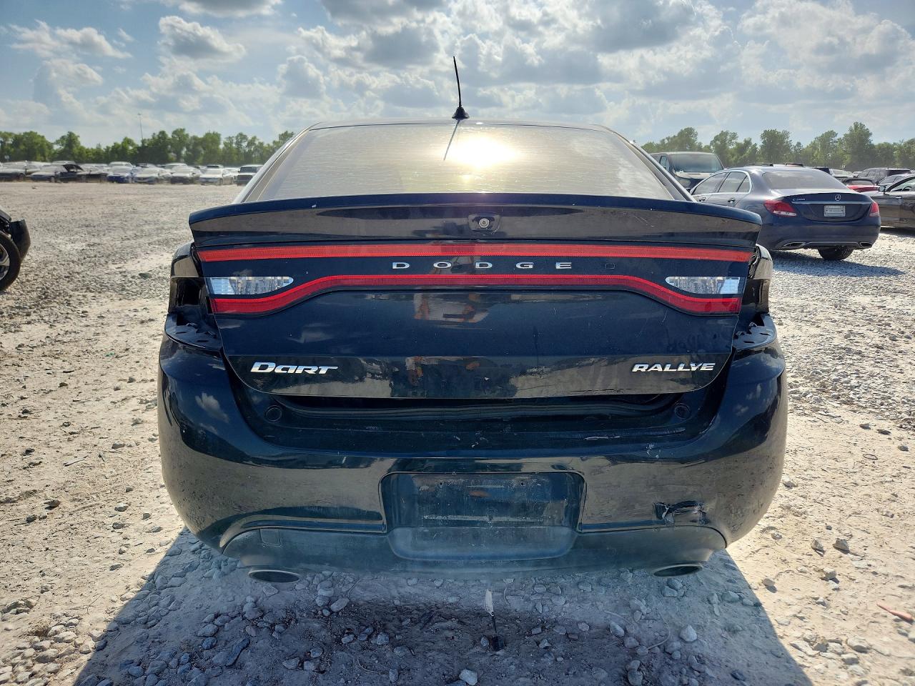 2015 Dodge Dart Sxt Black vin: 1C3CDFBB7FD119740