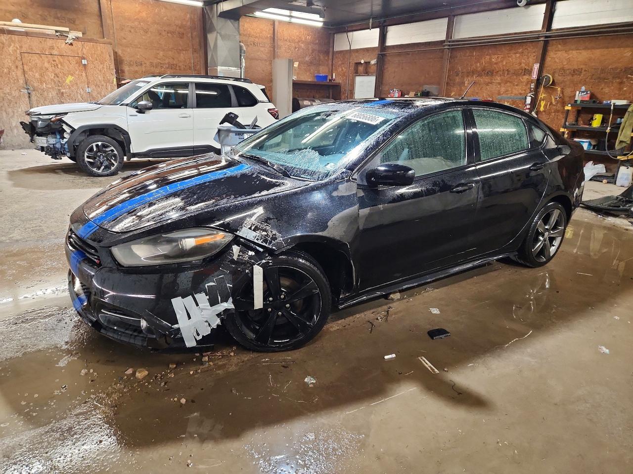2015 Dodge Dart Sxt Черный vin: 1C3CDFBB7FD173281