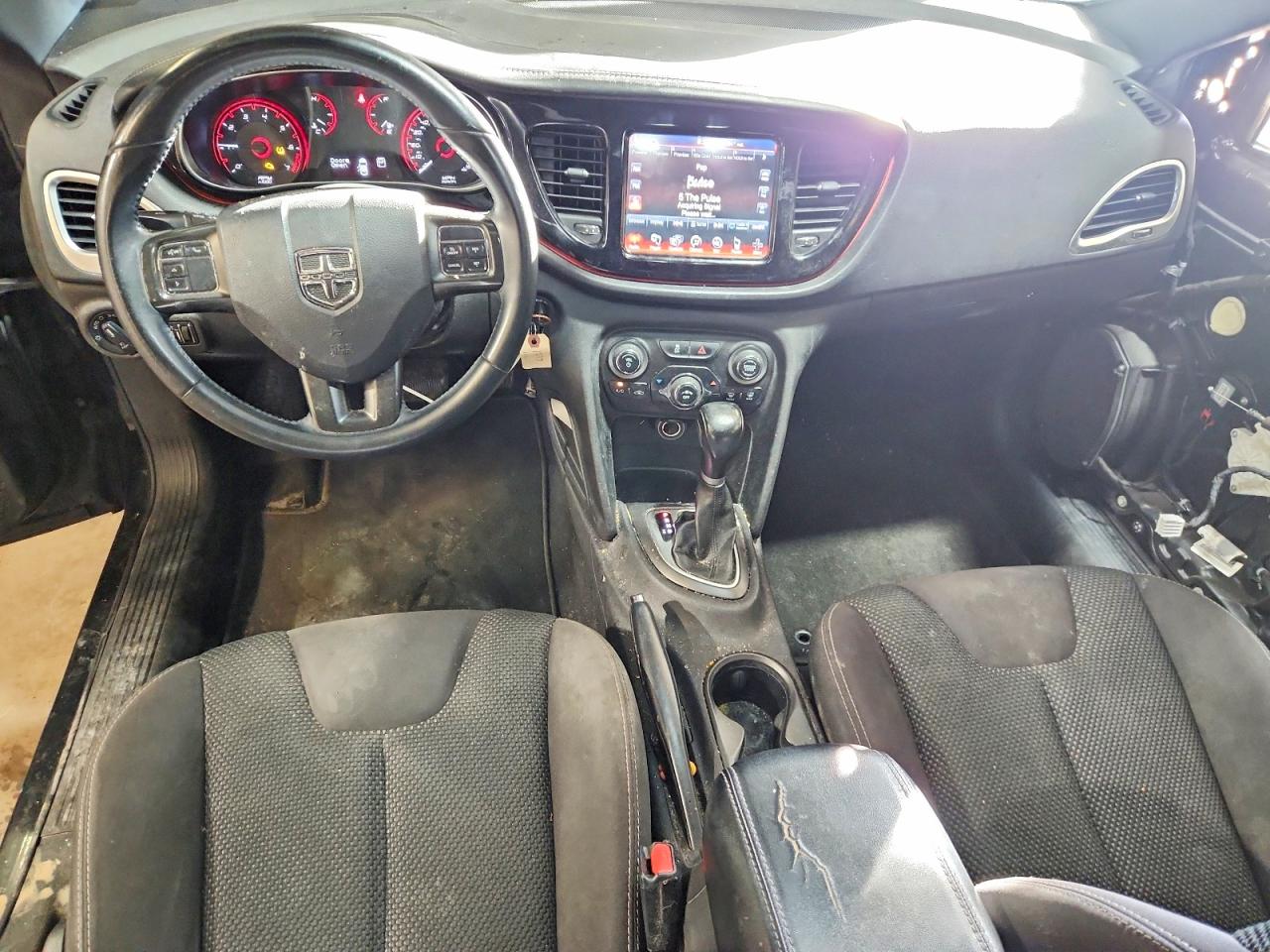 2015 Dodge Dart Sxt Черный vin: 1C3CDFBB7FD173281
