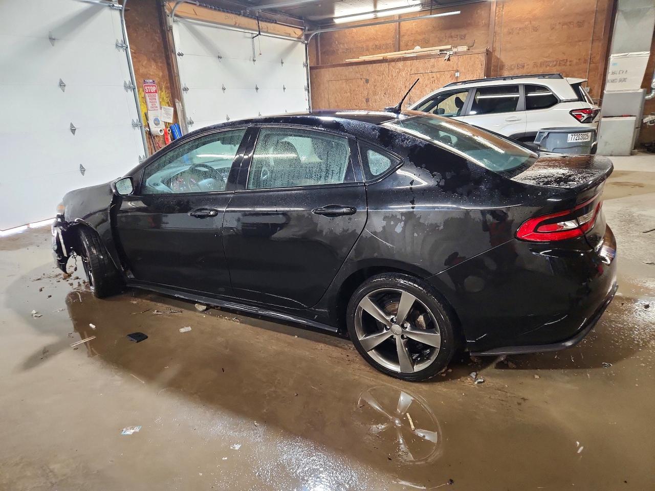 2015 Dodge Dart Sxt Черный vin: 1C3CDFBB7FD173281