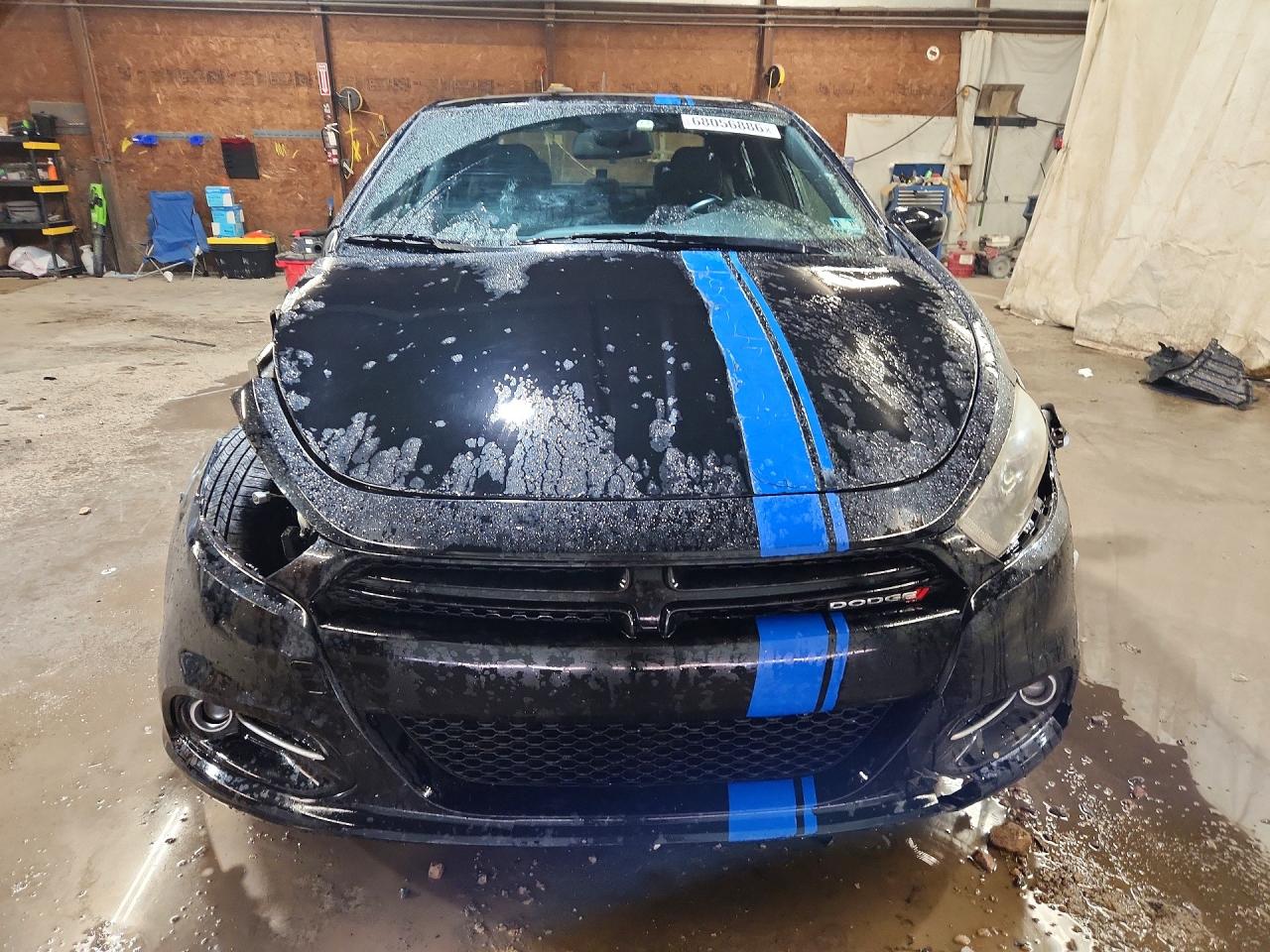 2015 Dodge Dart Sxt Черный vin: 1C3CDFBB7FD173281