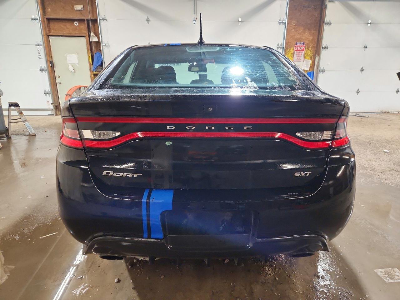 2015 Dodge Dart Sxt Черный vin: 1C3CDFBB7FD173281