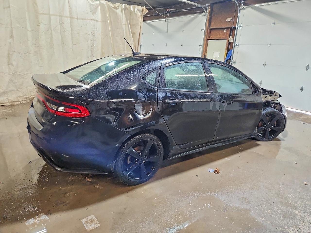 2015 Dodge Dart Sxt Черный vin: 1C3CDFBB7FD173281