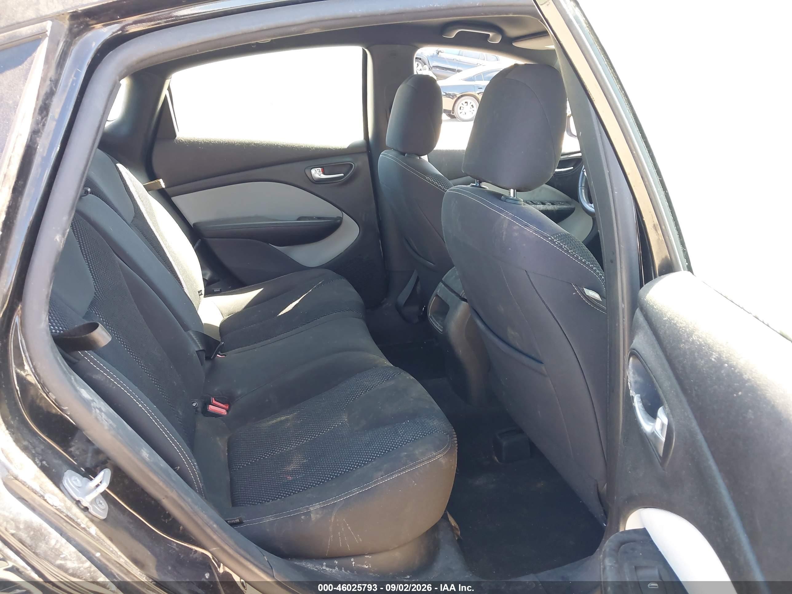 2015 Dodge Dart Sxt Black vin: 1C3CDFBB7FD193899