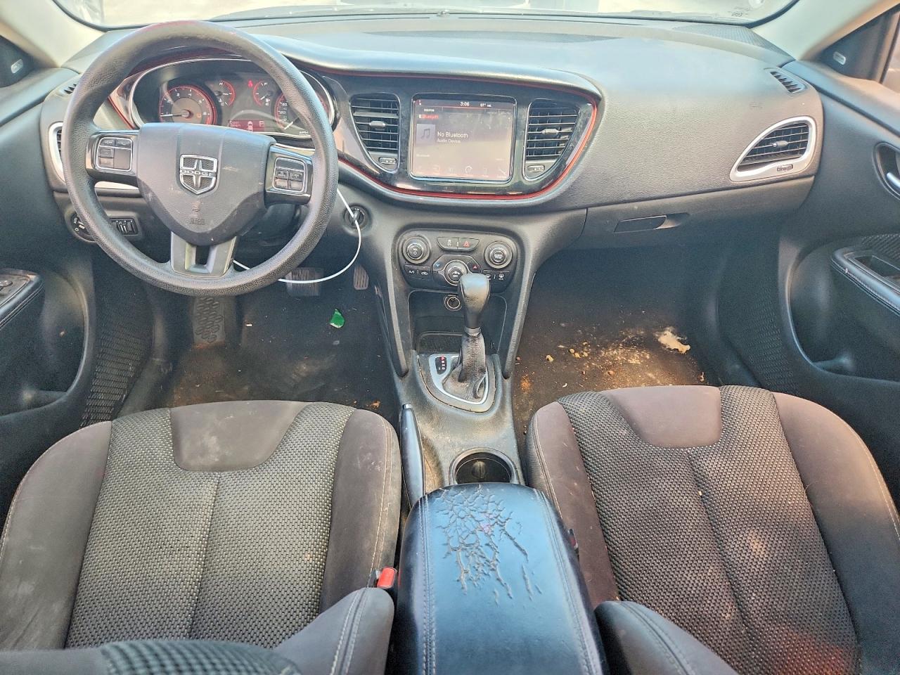 2015 Dodge Dart Sxt Silver vin: 1C3CDFBB7FD236685