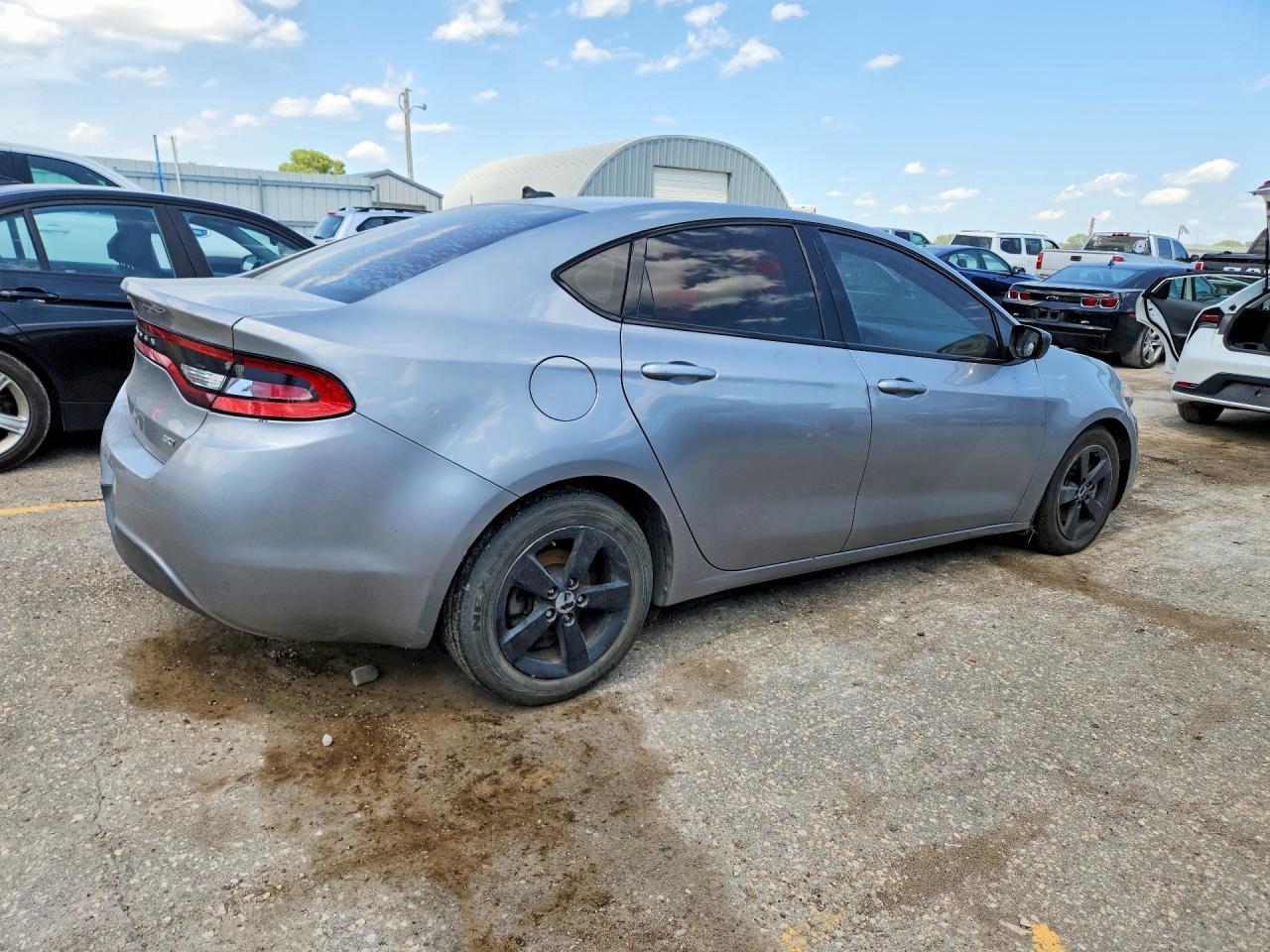2015 Dodge Dart Sxt Silver vin: 1C3CDFBB7FD236685