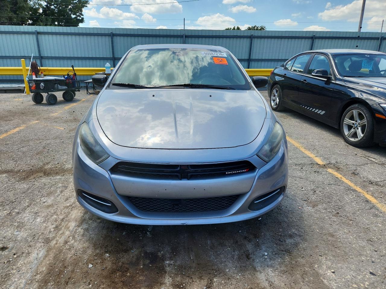 2015 Dodge Dart Sxt Silver vin: 1C3CDFBB7FD236685