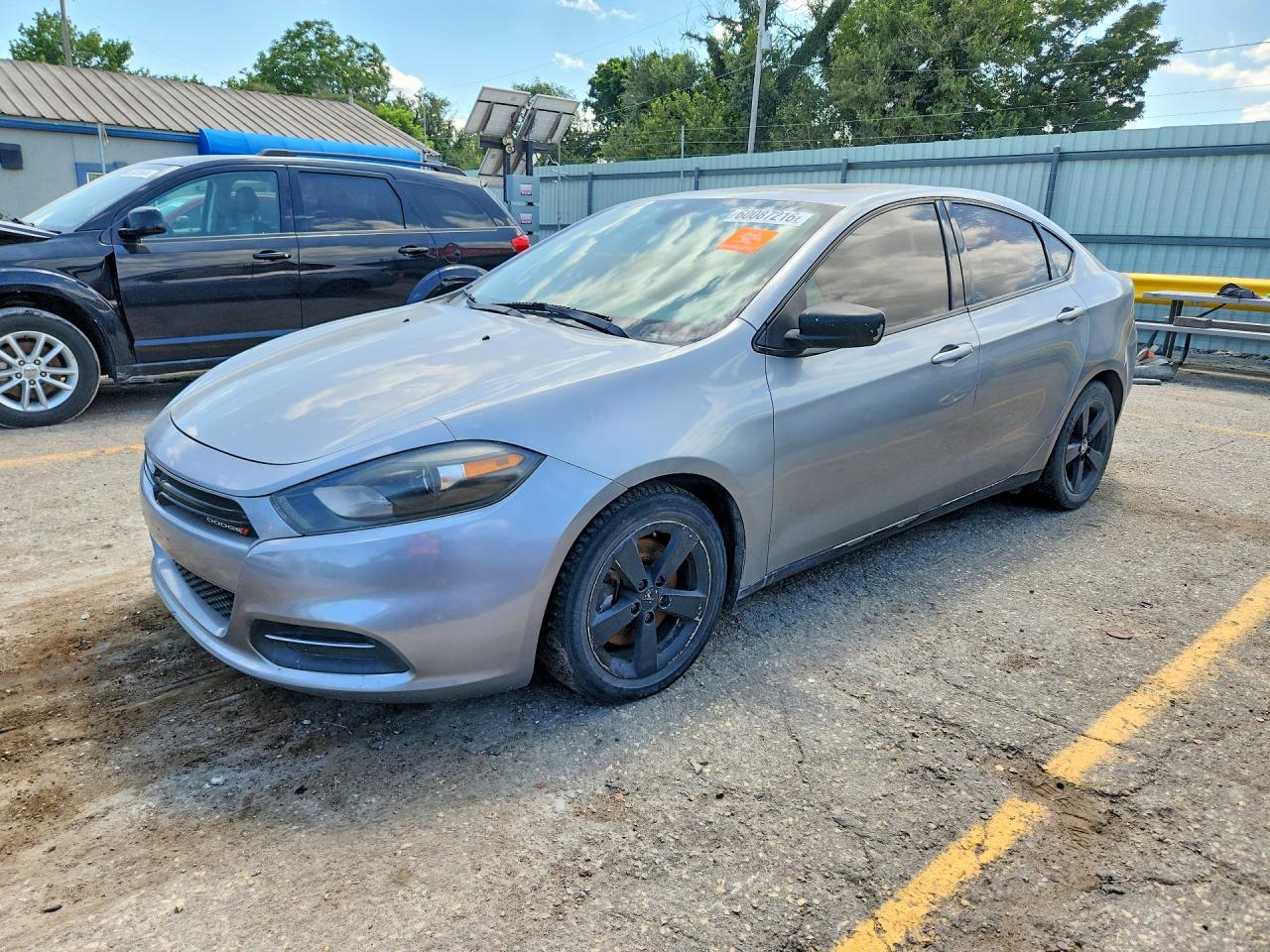 2015 Dodge Dart Sxt Серебряный vin: 1C3CDFBB7FD236685