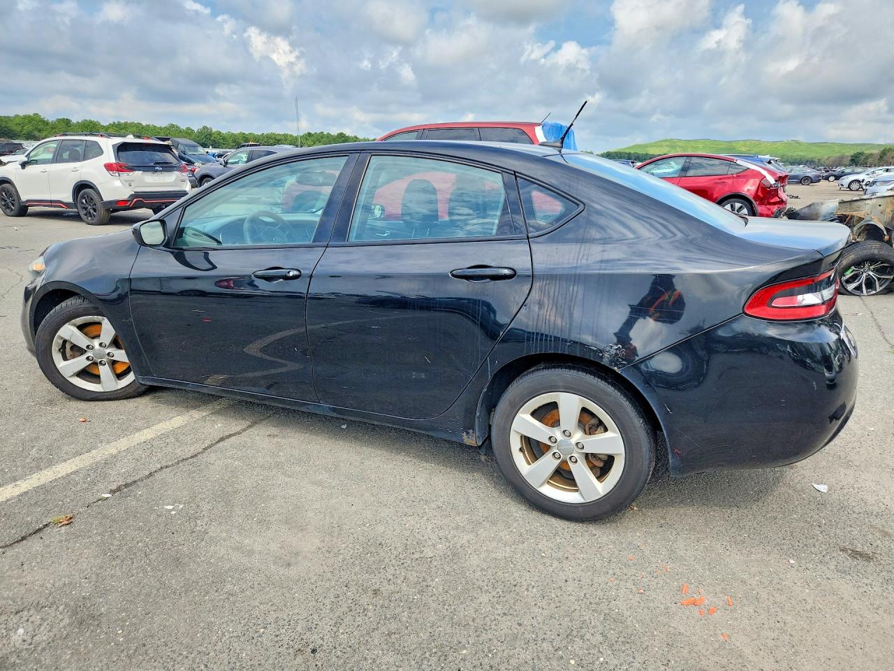 2015 Dodge Dart Sxt Black vin: 1C3CDFBB7FD236783
