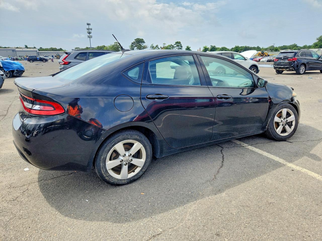 2015 Dodge Dart Sxt Black vin: 1C3CDFBB7FD236783
