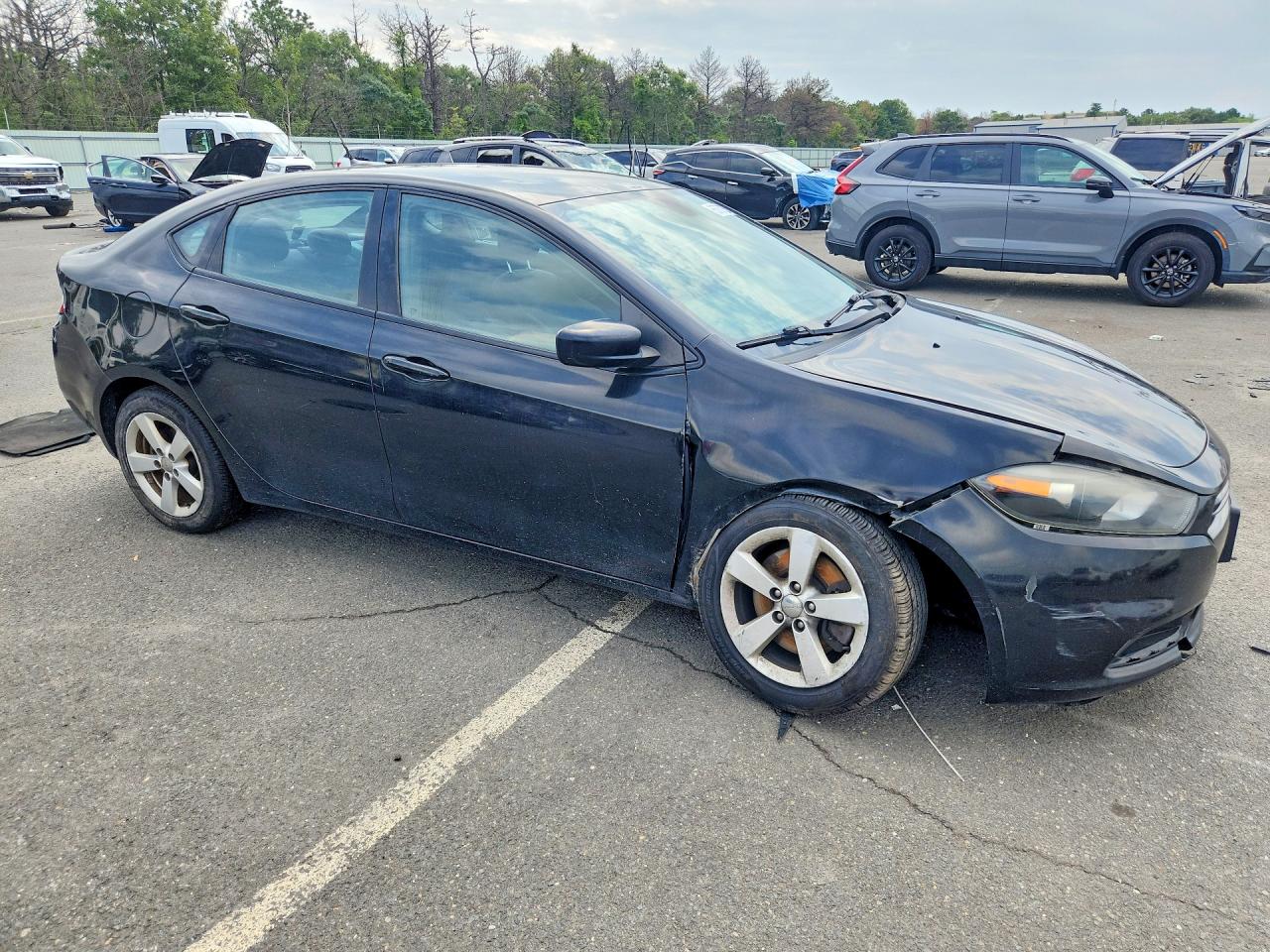 2015 Dodge Dart Sxt Black vin: 1C3CDFBB7FD236783