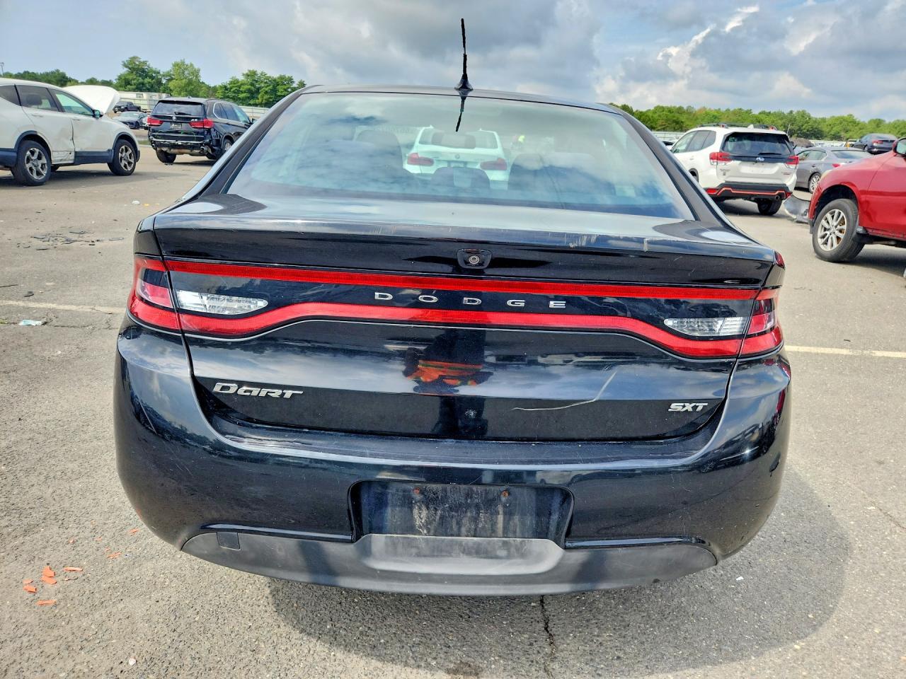 2015 Dodge Dart Sxt Black vin: 1C3CDFBB7FD236783