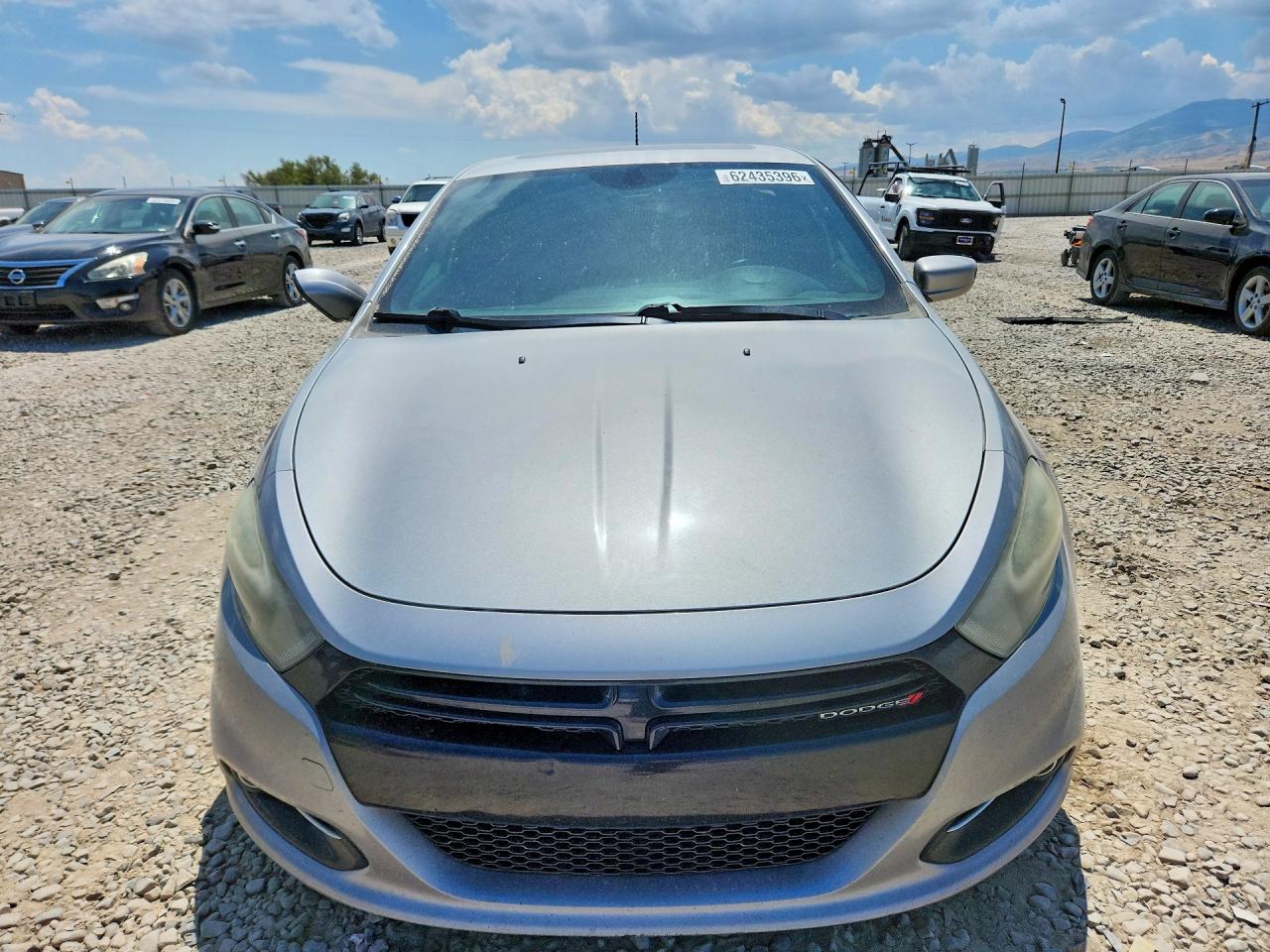 2015 Dodge Dart Sxt Silver vin: 1C3CDFBB7FD253616