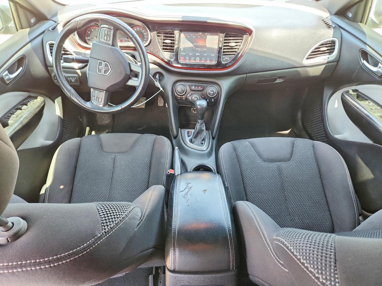 2015 Dodge Dart Sxt Silver vin: 1C3CDFBB7FD253616