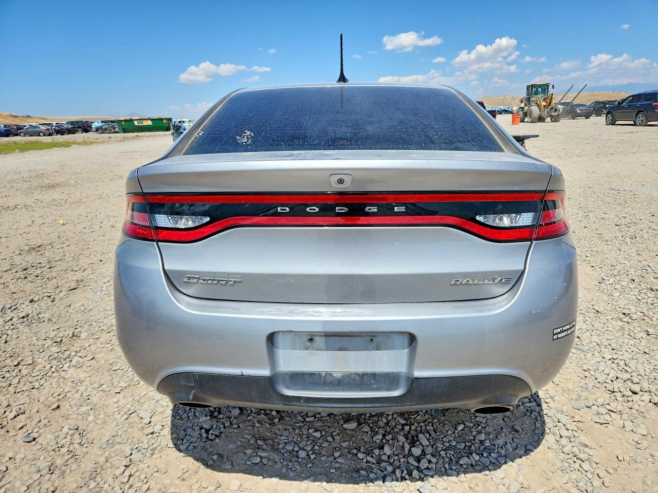 2015 Dodge Dart Sxt Silver vin: 1C3CDFBB7FD253616