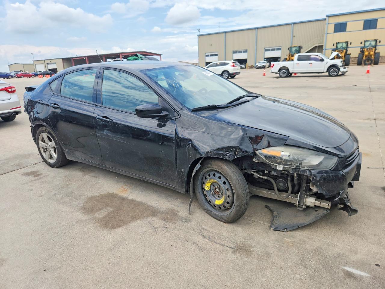2015 Dodge Dart Sxt Black vin: 1C3CDFBB7FD277026