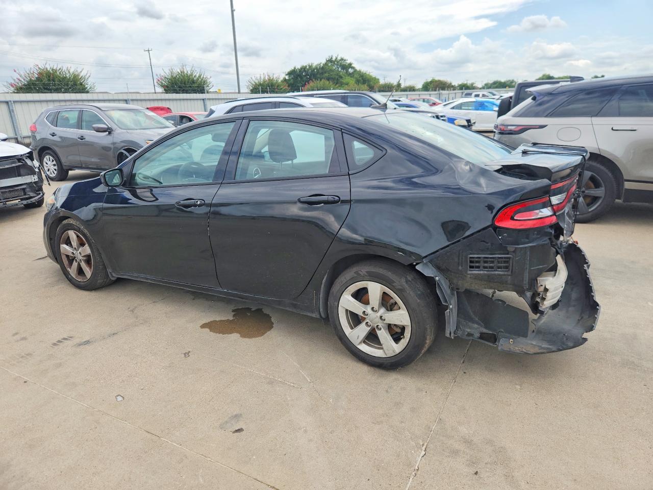 2015 Dodge Dart Sxt Black vin: 1C3CDFBB7FD277026