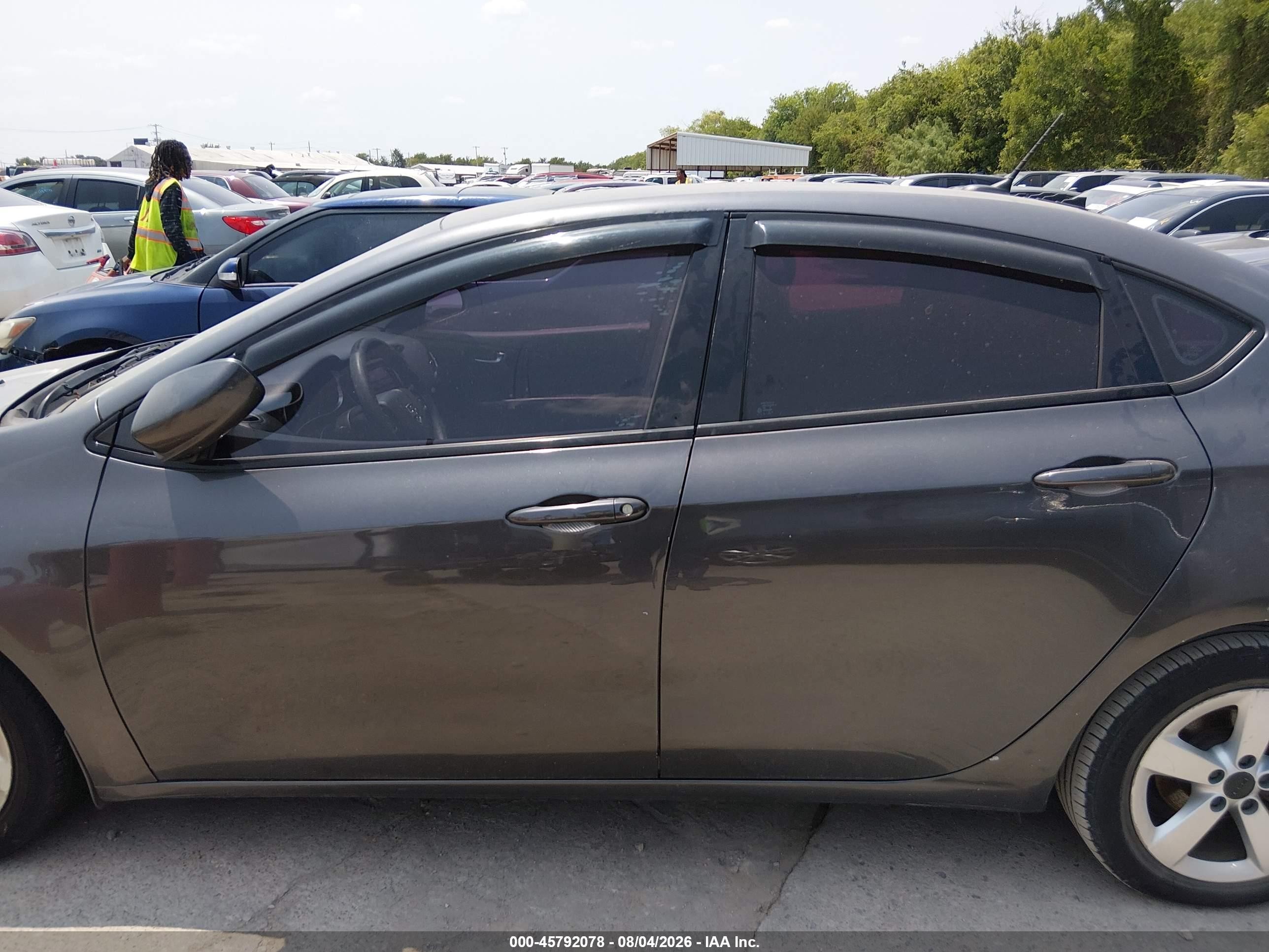 2015 Dodge Dart Sxt Brown vin: 1C3CDFBB7FD286082
