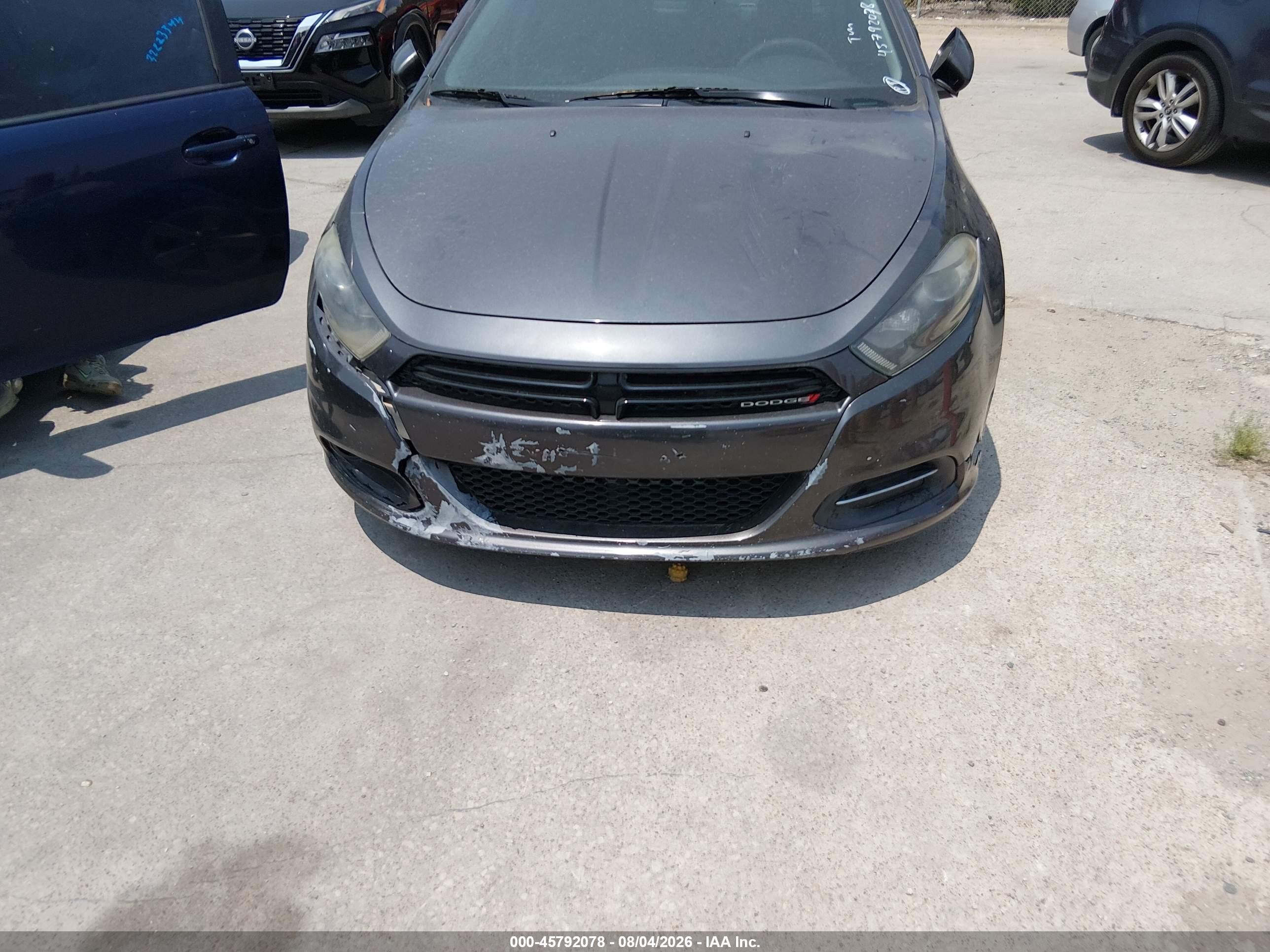 2015 Dodge Dart Sxt Brown vin: 1C3CDFBB7FD286082