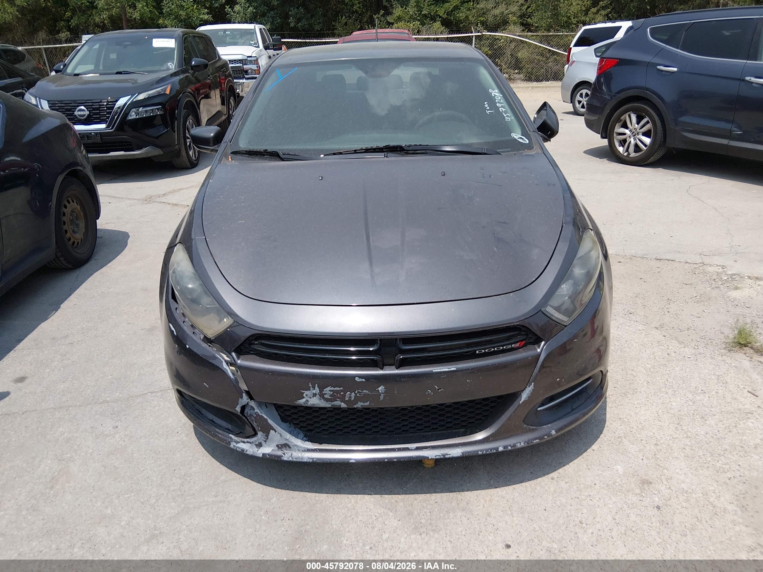 2015 Dodge Dart Sxt Brown vin: 1C3CDFBB7FD286082