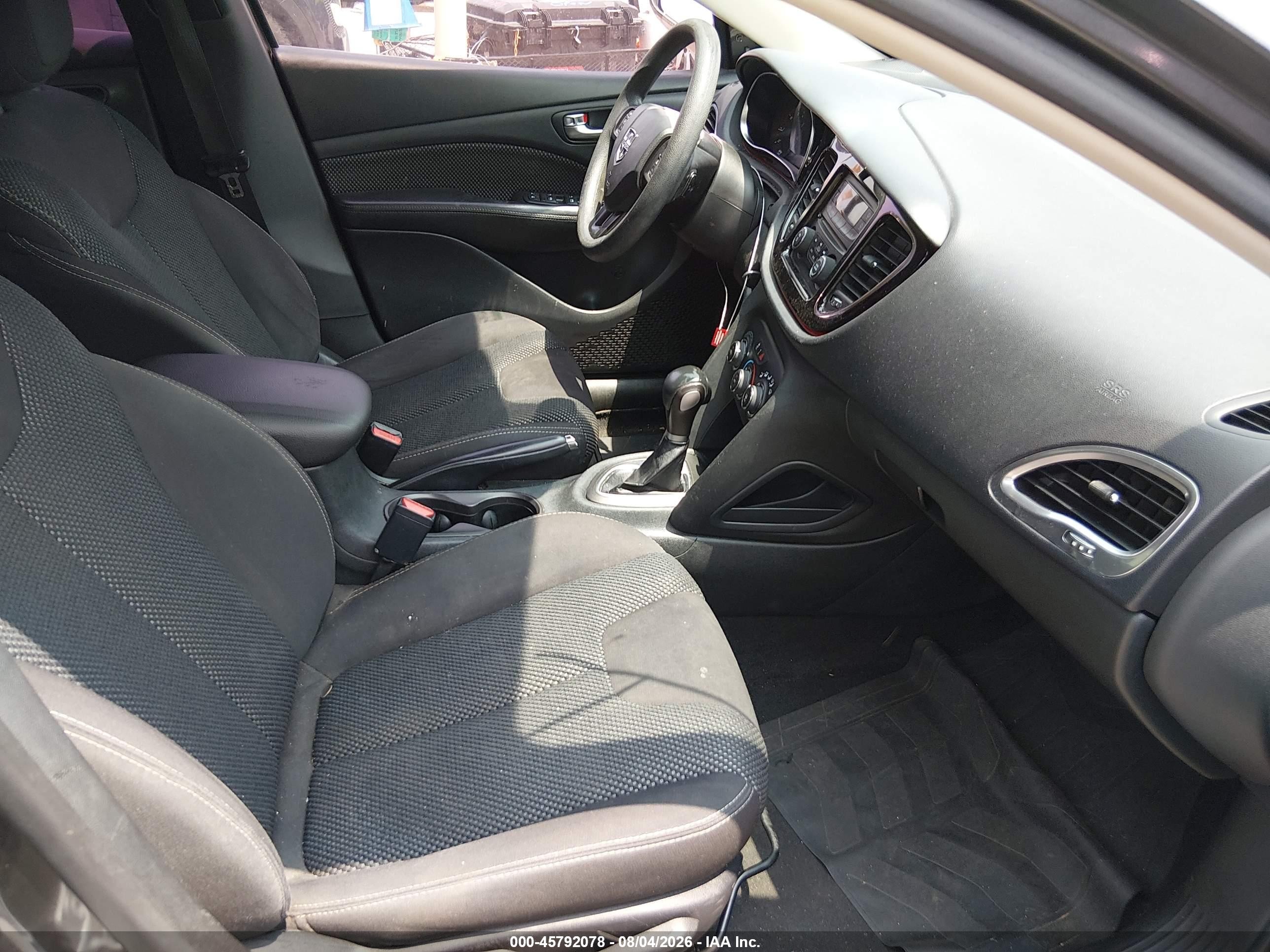 2015 Dodge Dart Sxt Brown vin: 1C3CDFBB7FD286082