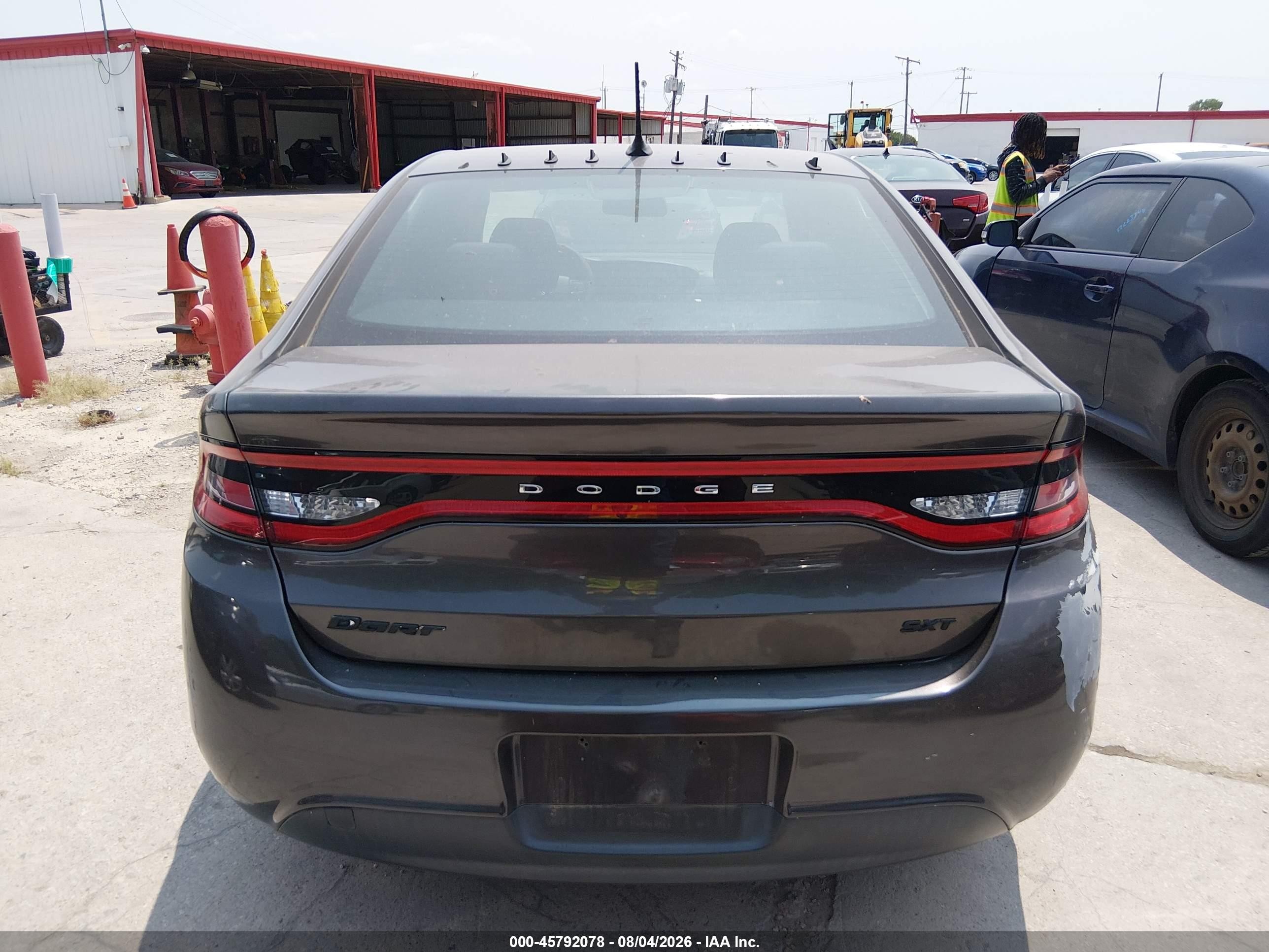 2015 Dodge Dart Sxt Brown vin: 1C3CDFBB7FD286082