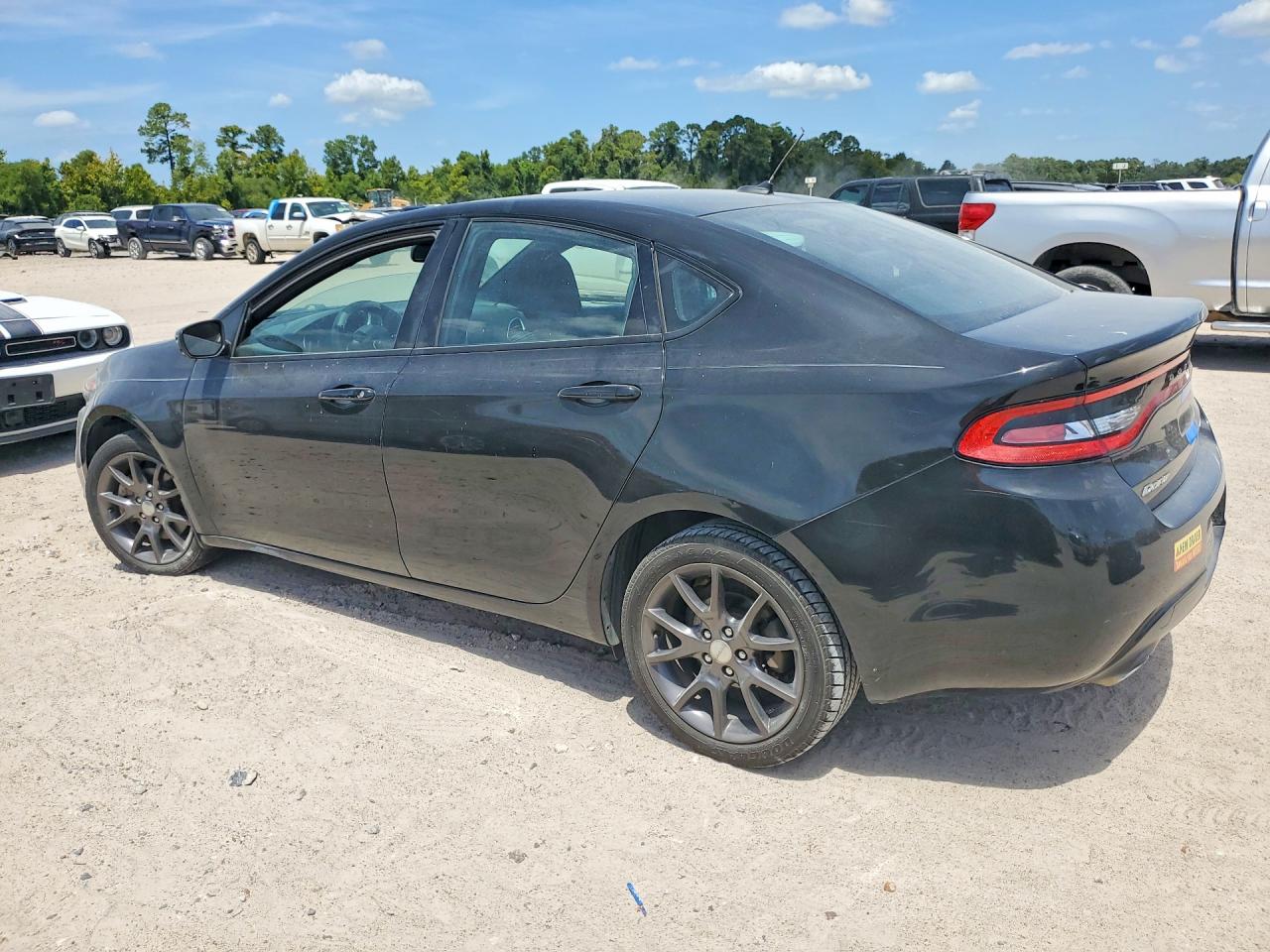 2015 Dodge Dart Sxt Black vin: 1C3CDFBB7FD299205