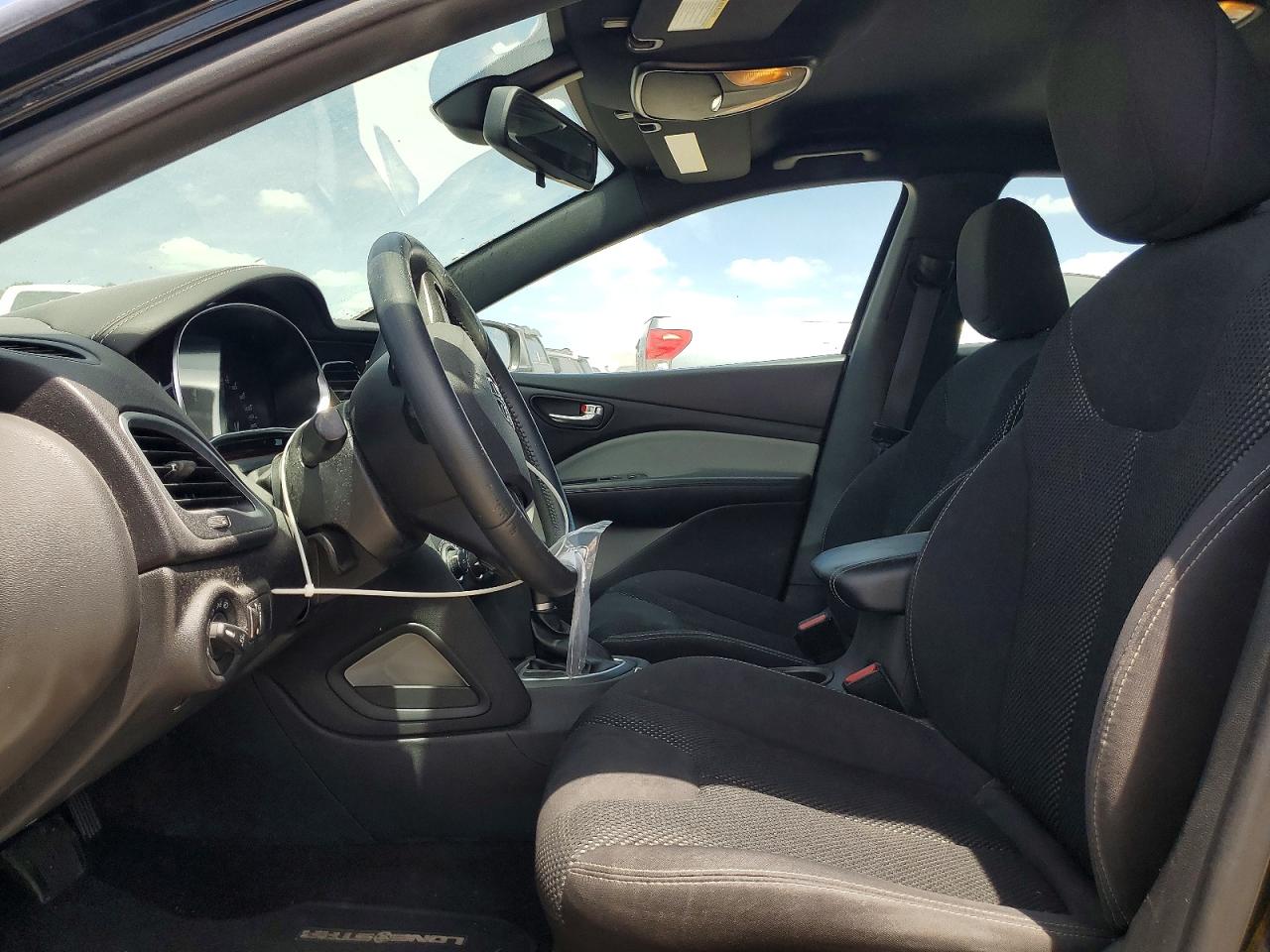 2015 Dodge Dart Sxt Black vin: 1C3CDFBB7FD299205