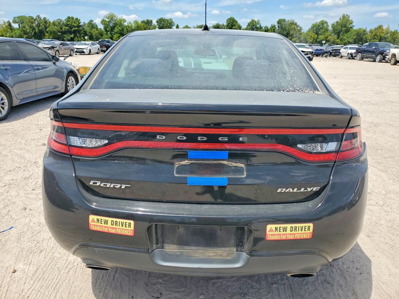 2015 Dodge Dart Sxt Black vin: 1C3CDFBB7FD299205